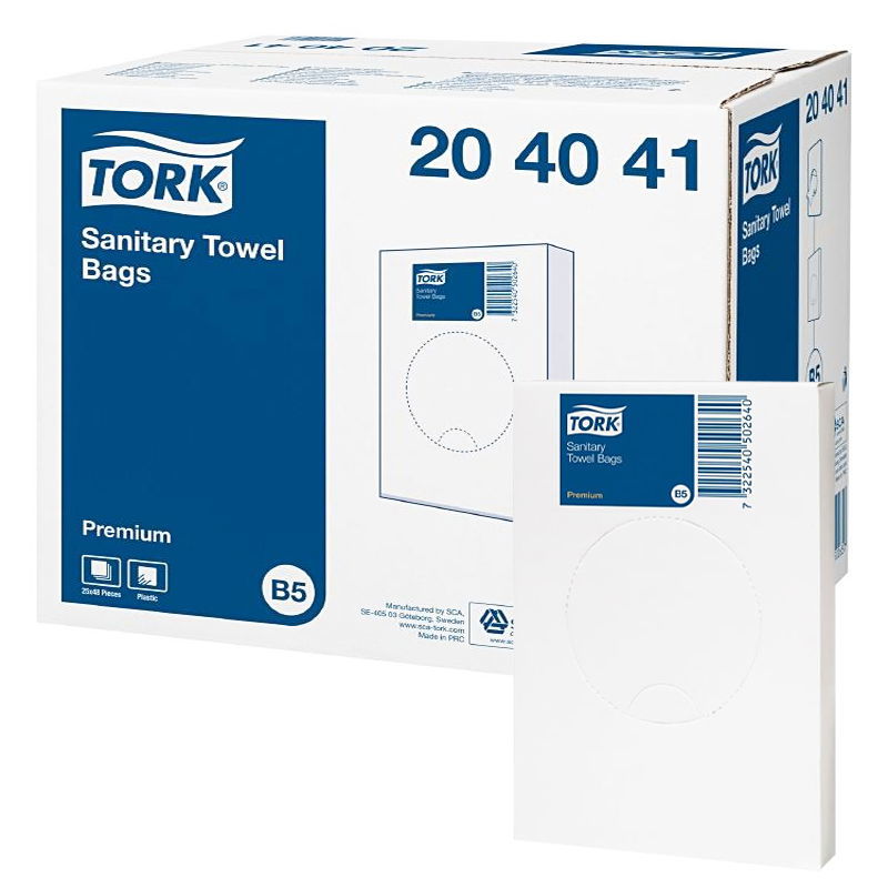 Hygienebeutel Tork Premium B5 weiss