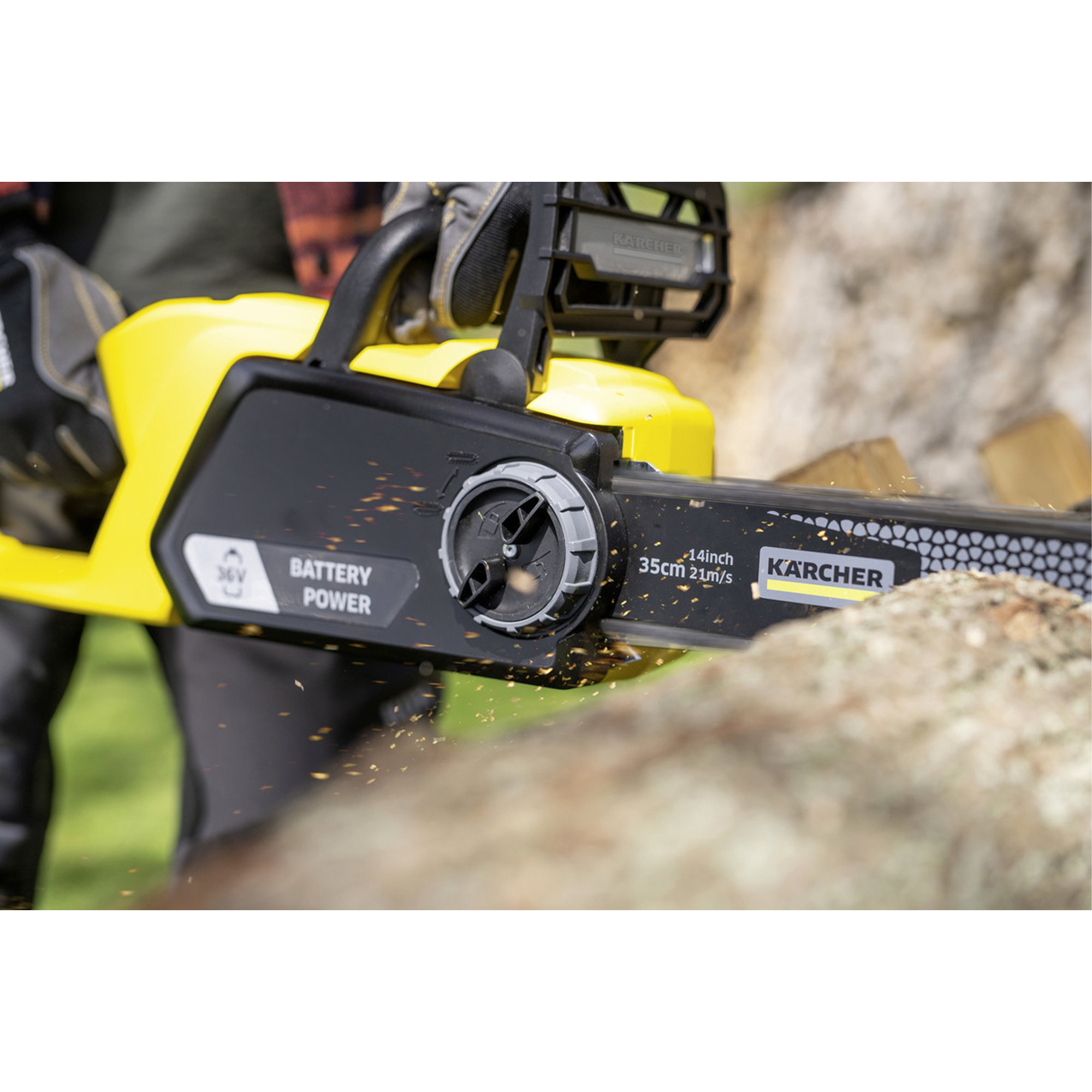 Akku-Kettensäge | Kärcher CNS 36-35 Battery
