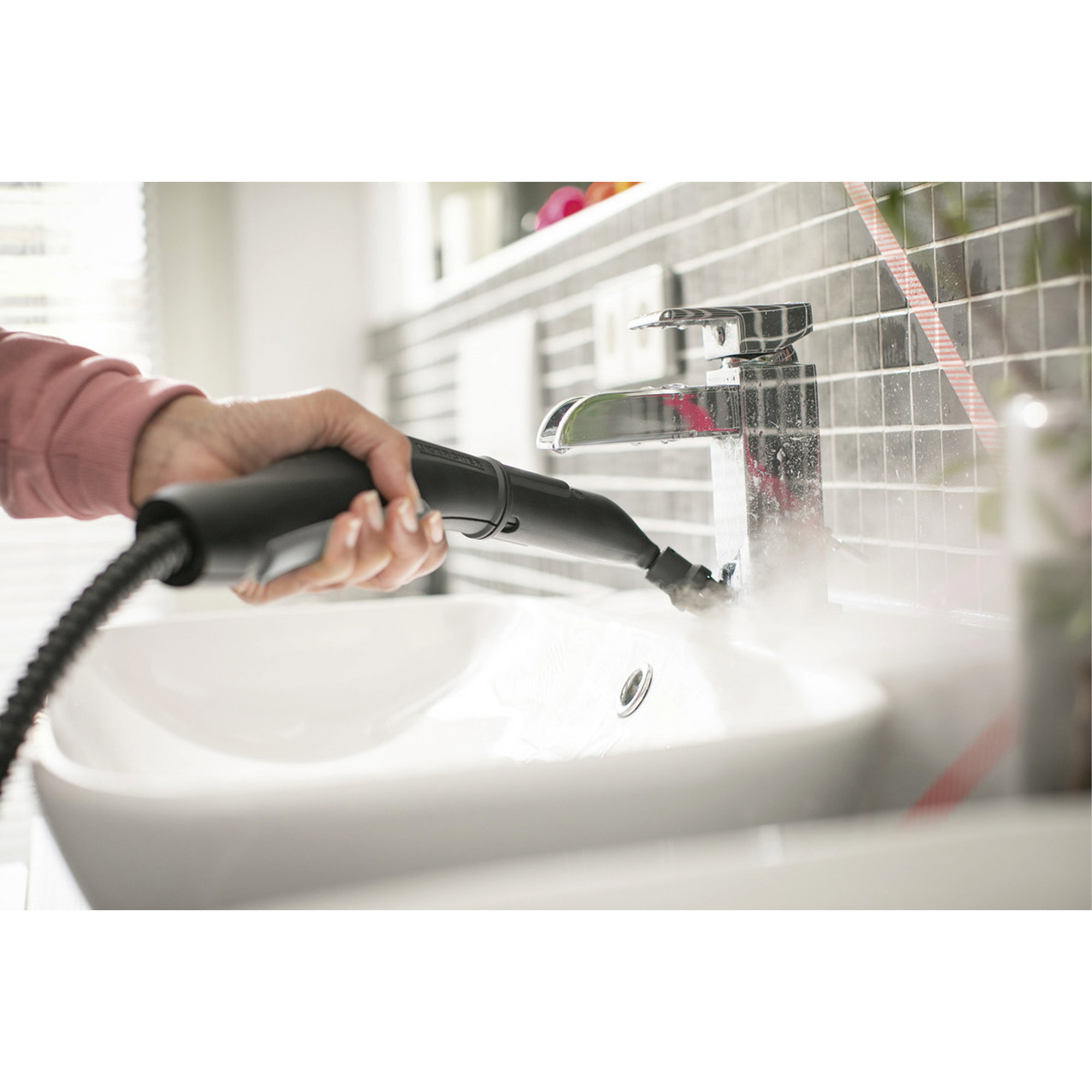 Dampfreiniger, Dampfreiniger, Holder, Kessel, Waschbecken