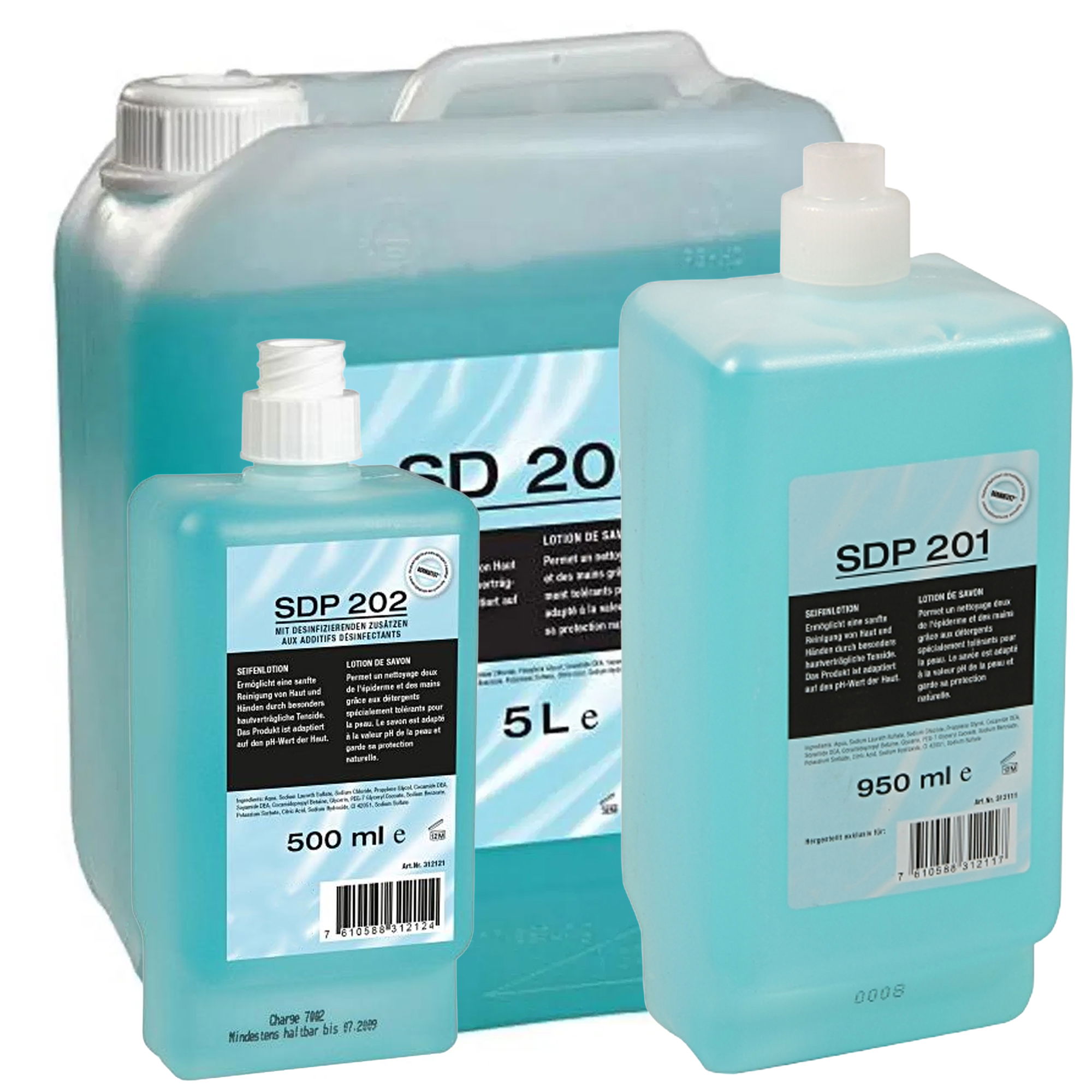 Liquid soap blue | 500 ml & 5 litres