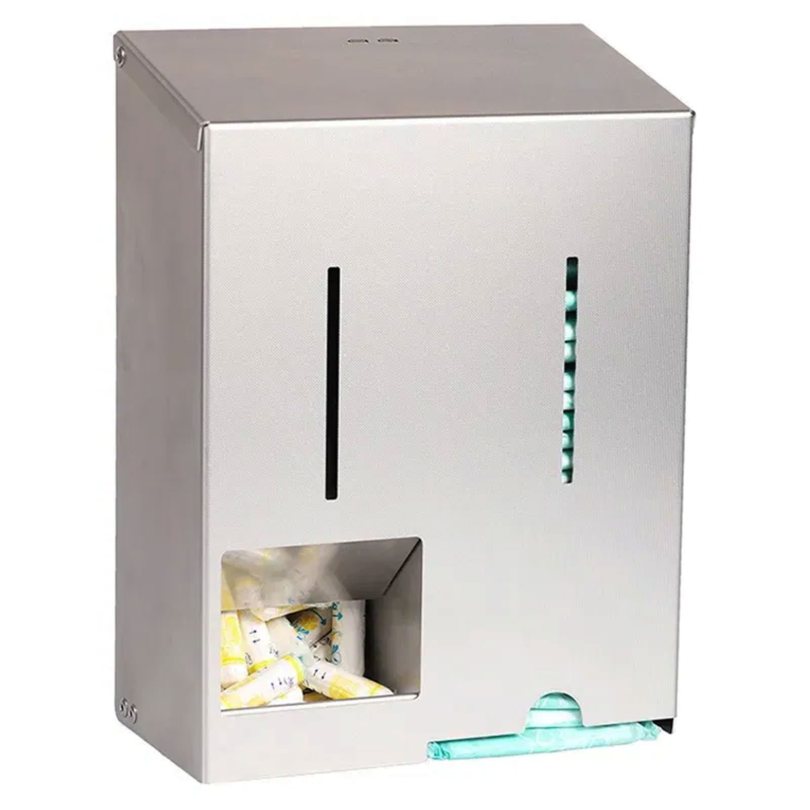Dispenser di tamponi / assorbenti igienici HygoComfort Steelline