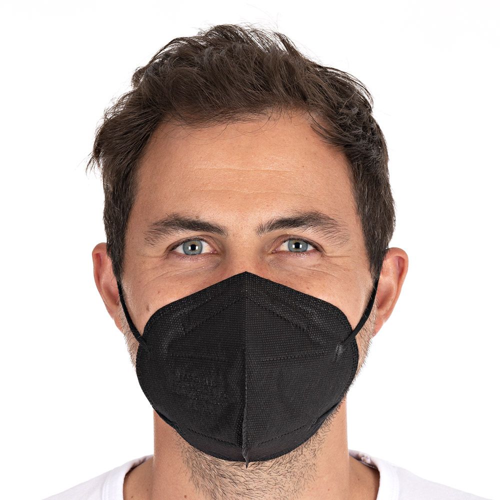 FFP2 respirator with ear loops