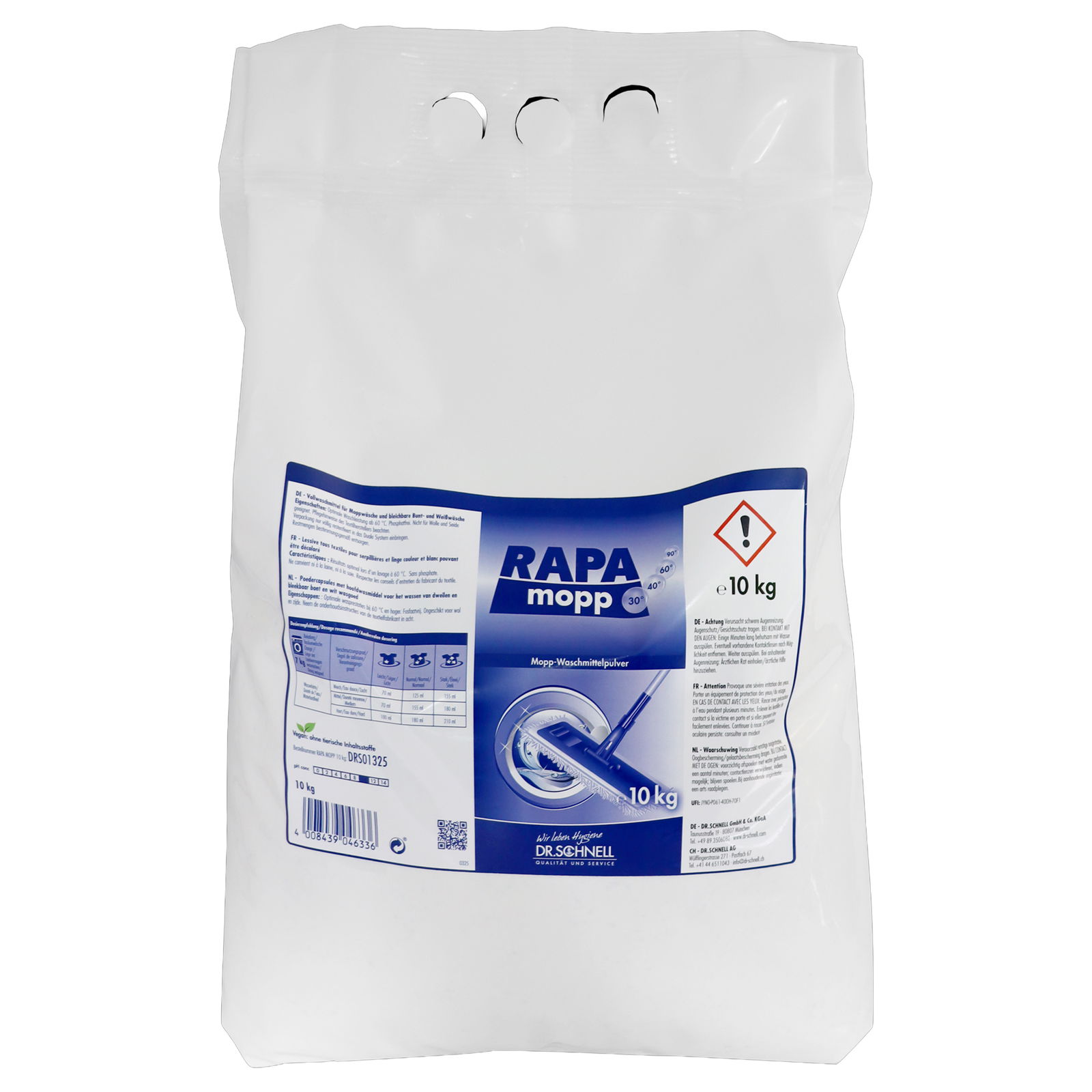 Mop washing detergent powder RAPA Mopp Dr. Schnell