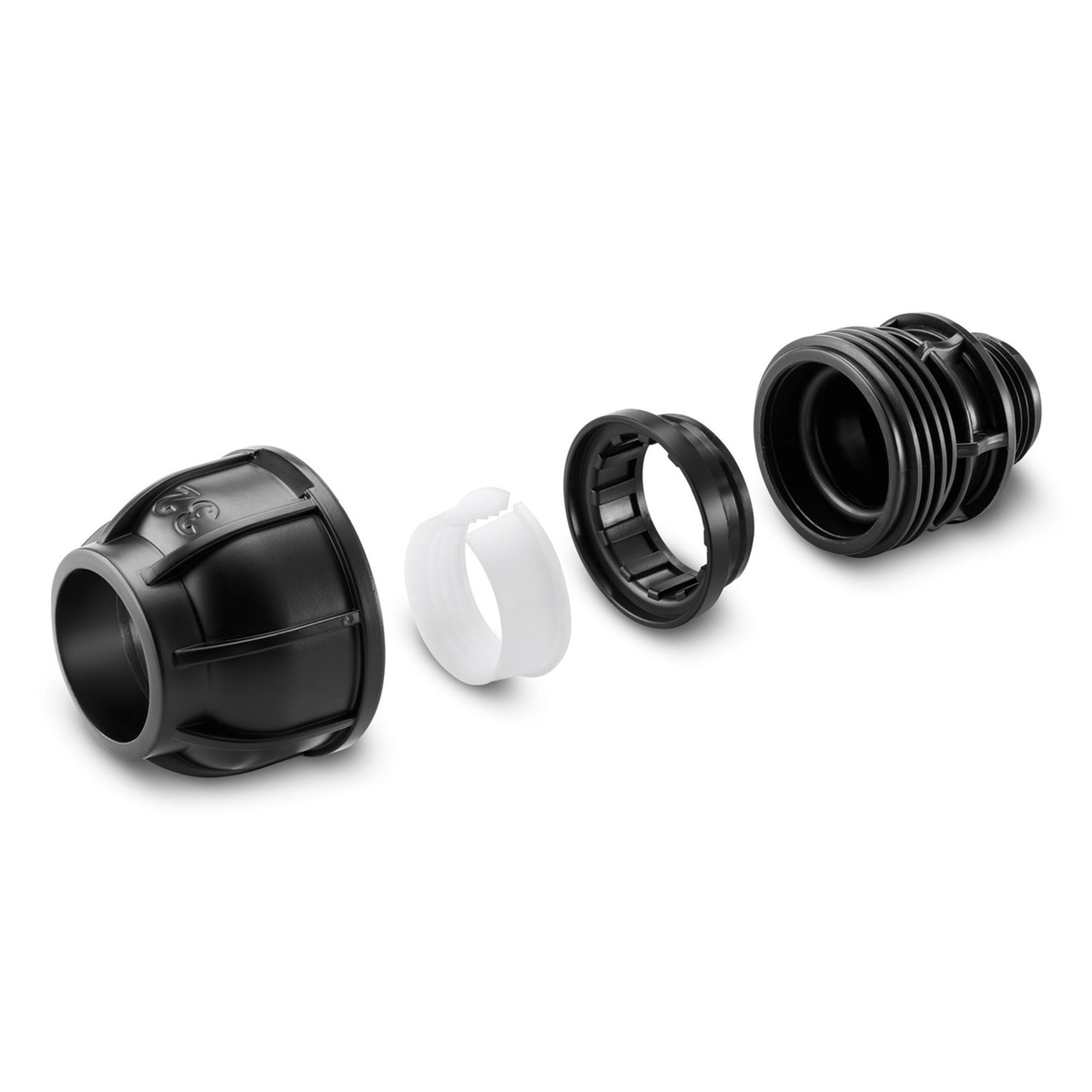 Schraubverschluss, Adapter, Kunststoff, Dichtungsring, Manschette