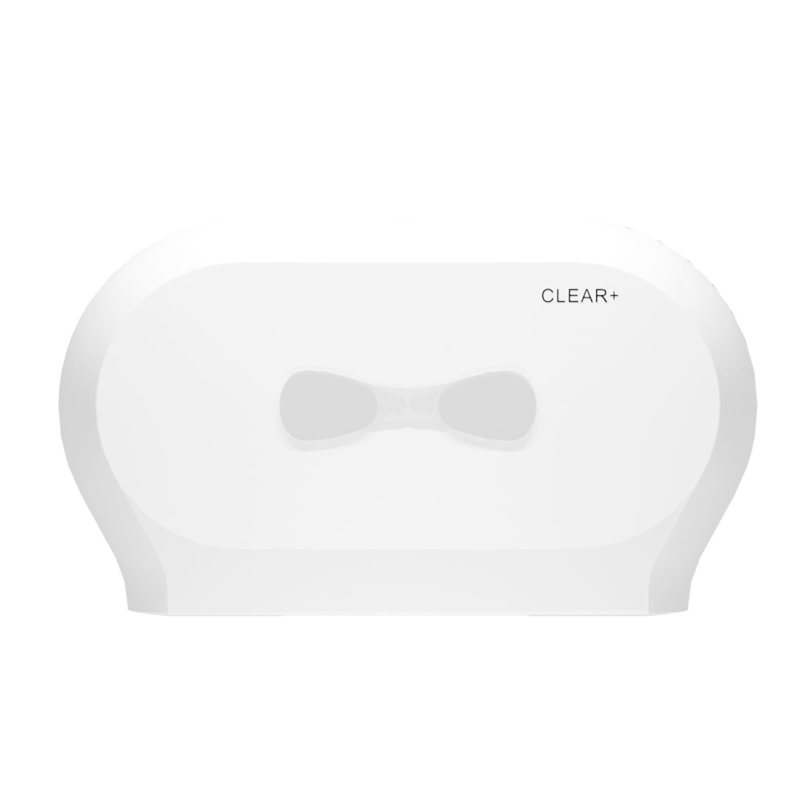 Clear+ 1701670 Midi Toilettenpapierspender weiß