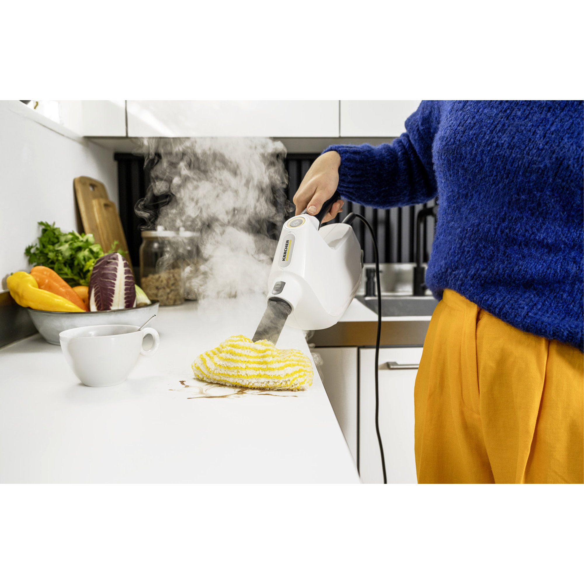 dampf, bügeleisen, steamiron, griff, küche