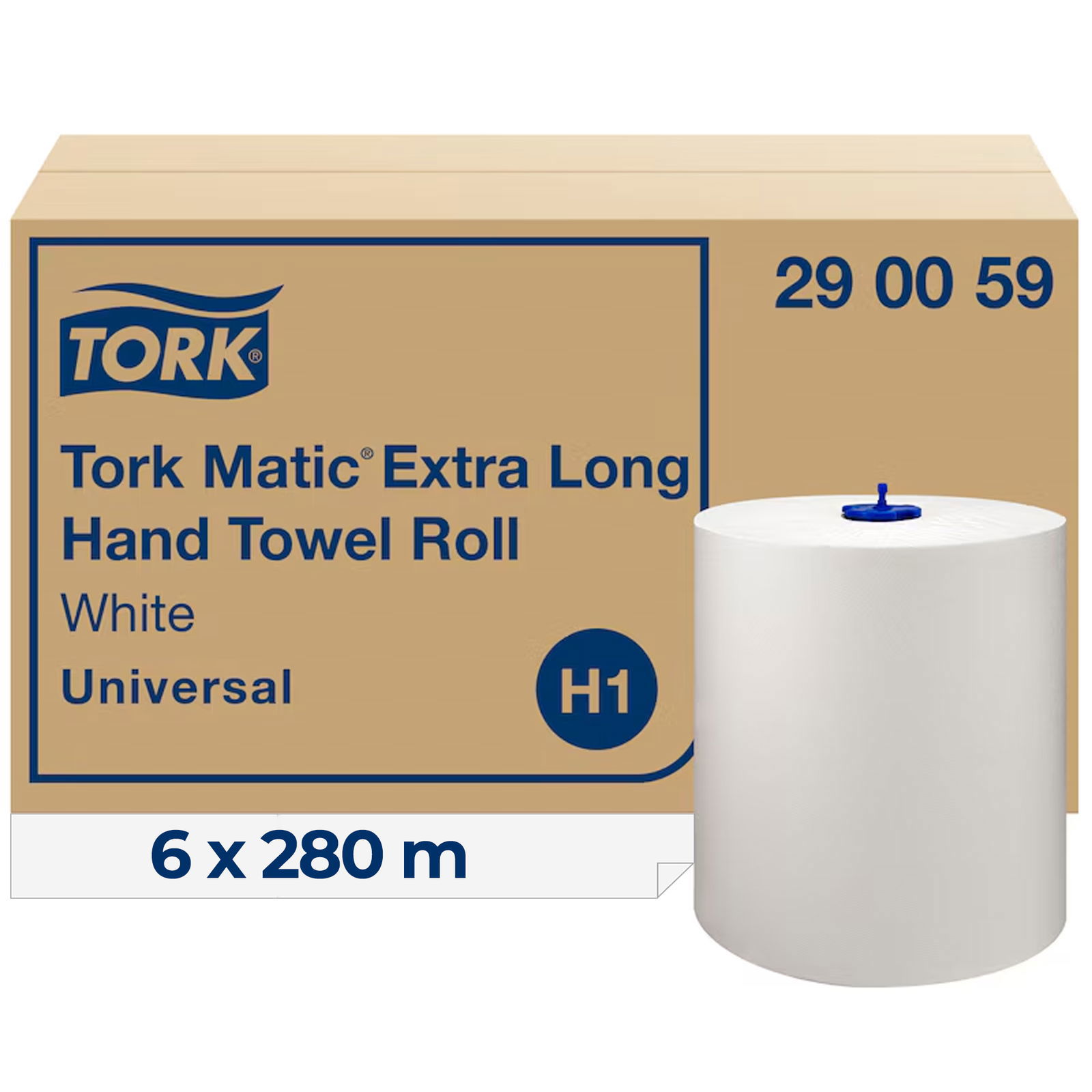 Essuie-mains en rouleau TORK 290059 H1 Matic extra long