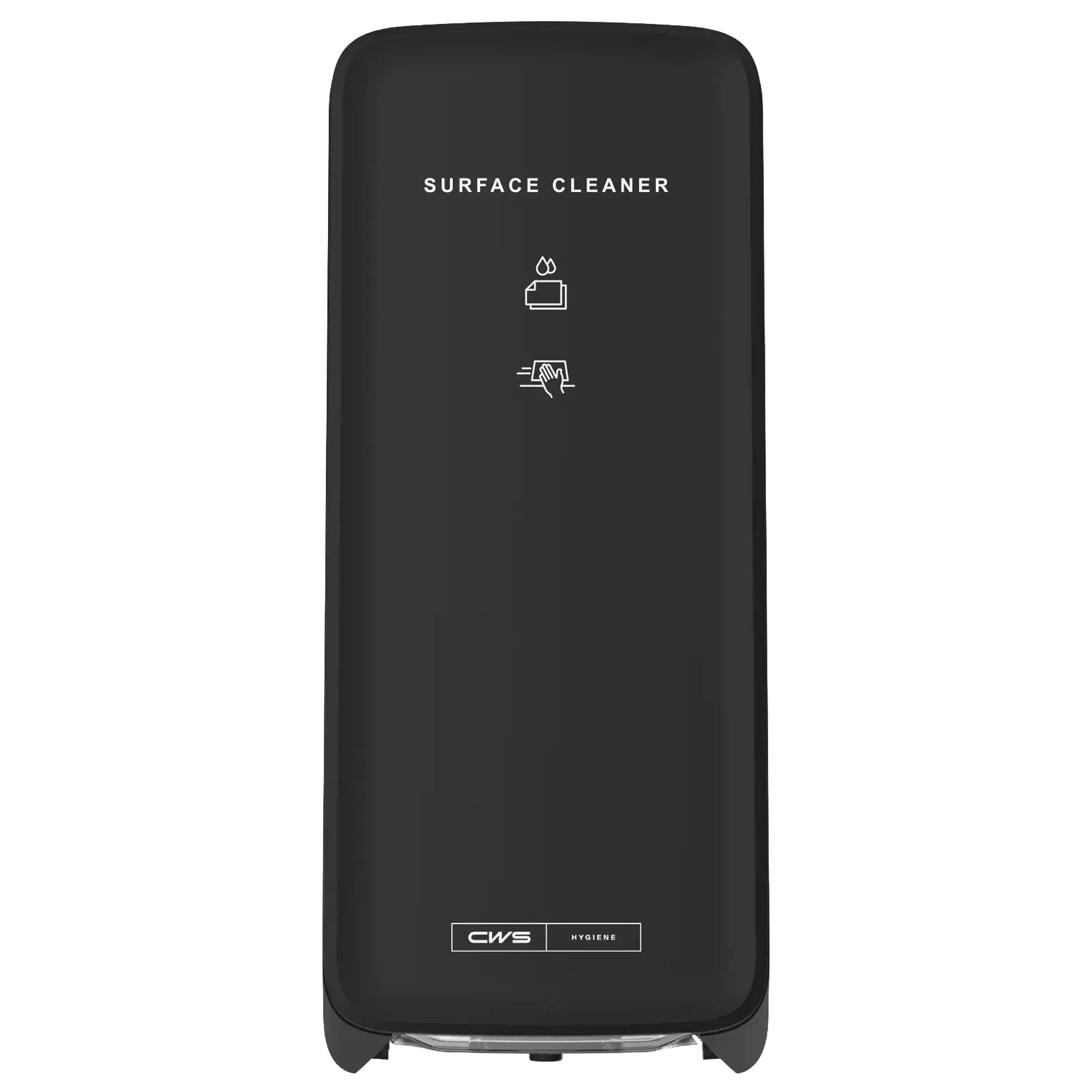 Desinfektionsspender für Toilettensitze | CWS PureLine Black Surface Cleaner Toilet NT