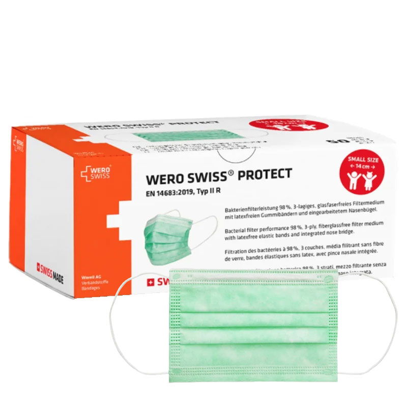 Children protective mask type IIR Wero Swiss® Protect