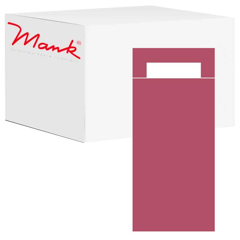 Papierbestecktaschen mit Serviette | 202 x 85 mm | Mank