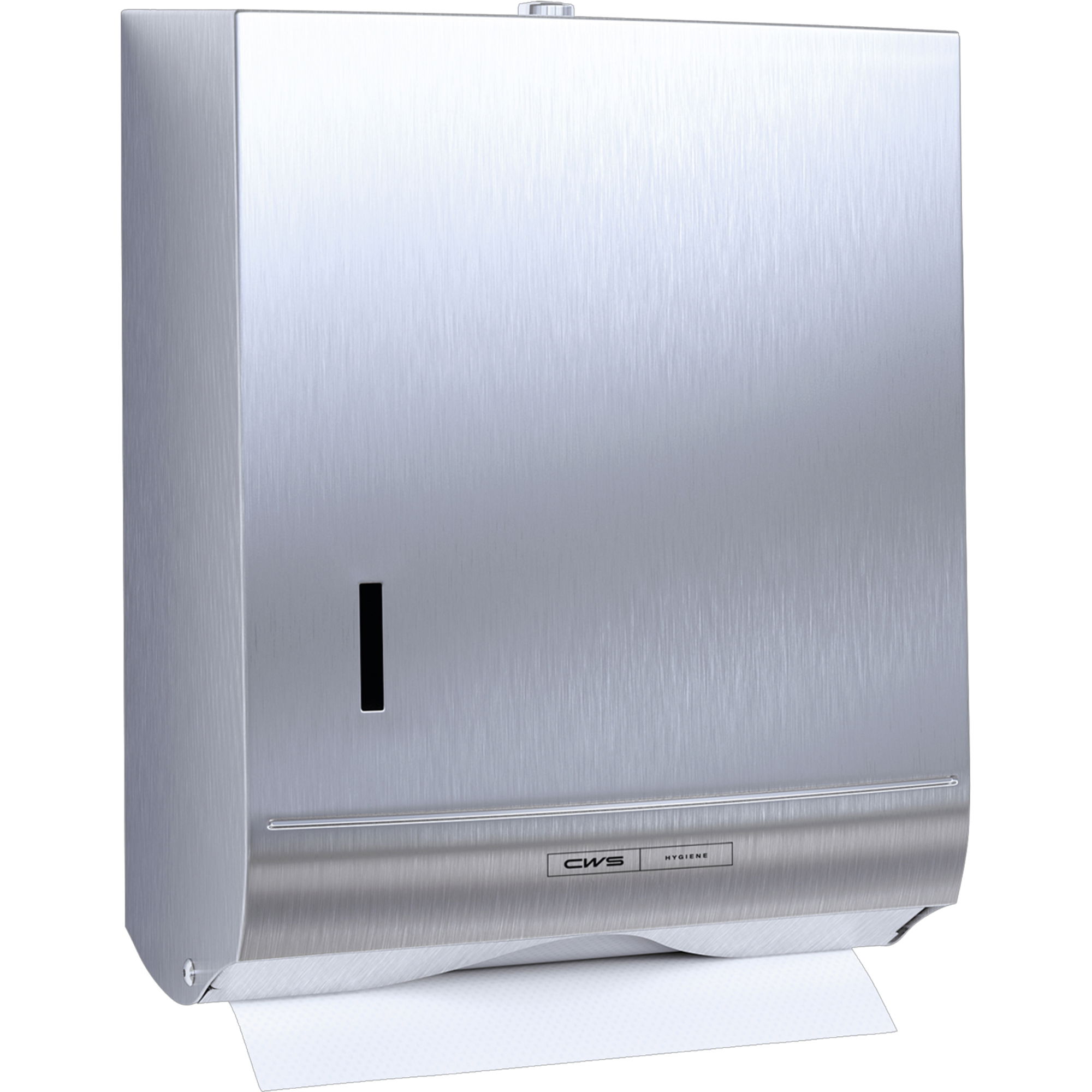 Paper towel dispenser | Stainless steel | CWS Stainless Steel Paper Slim