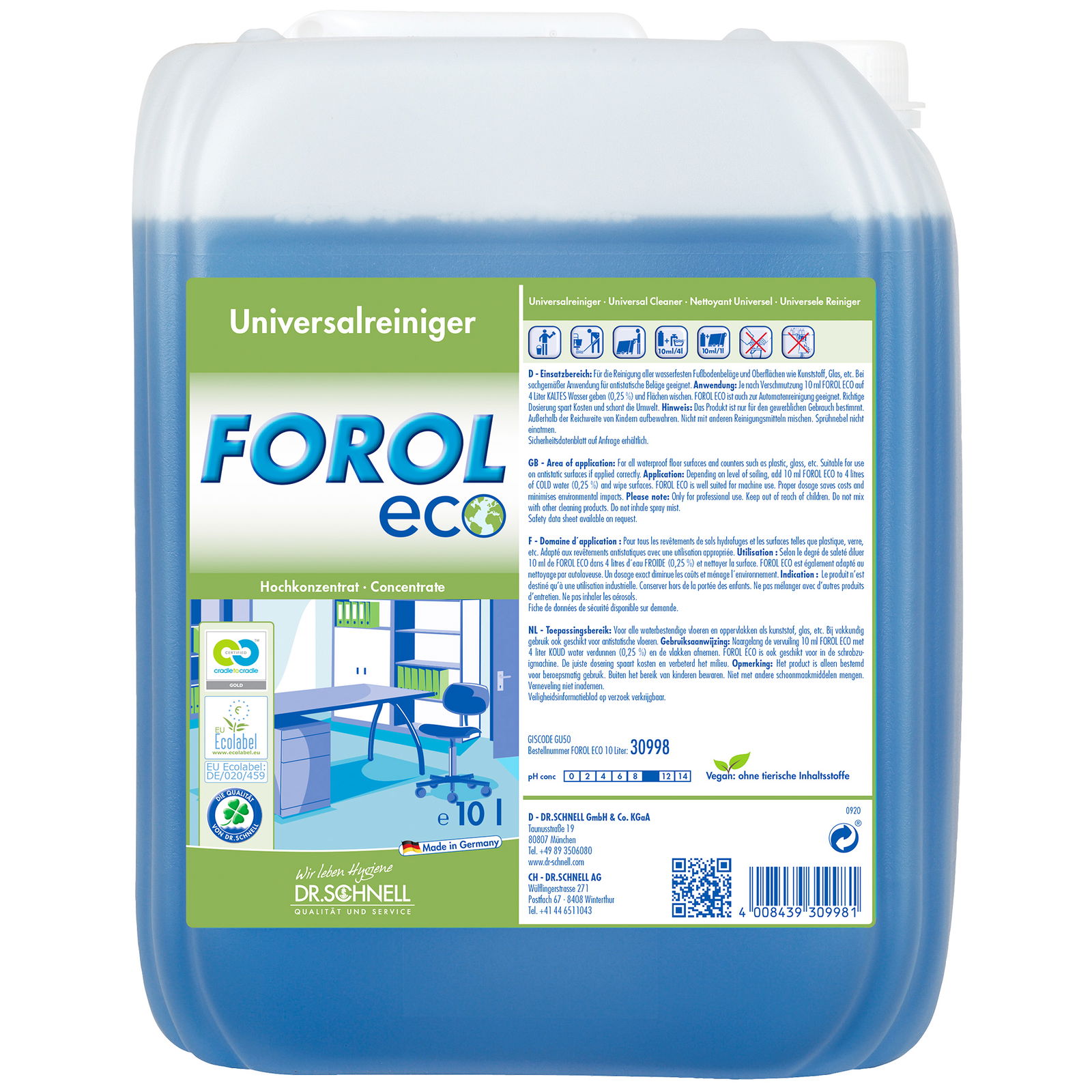 Universalreiniger Forol eco
