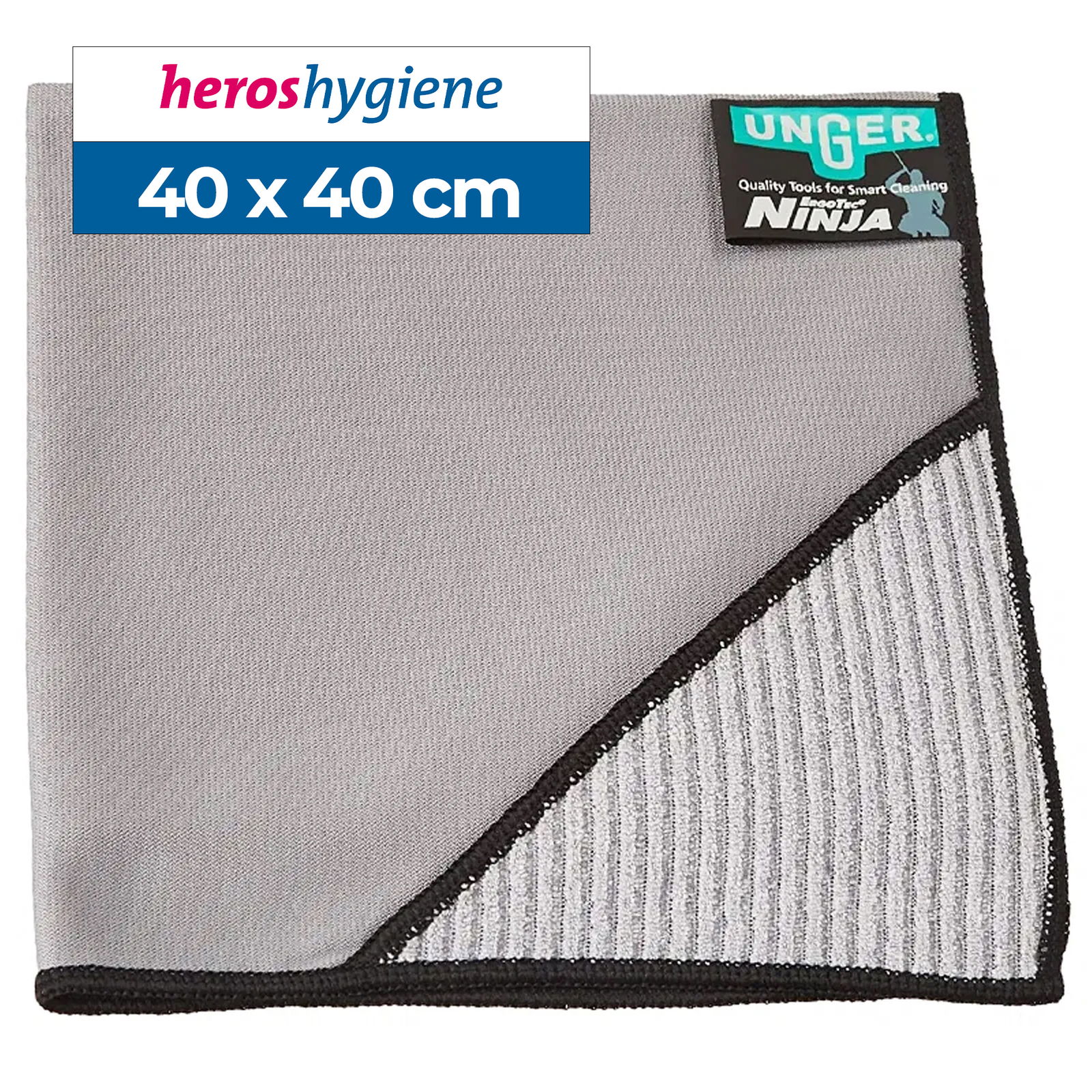 Microfiber cloths Unger ErgoTec Ninja MicroWipe MN40H
