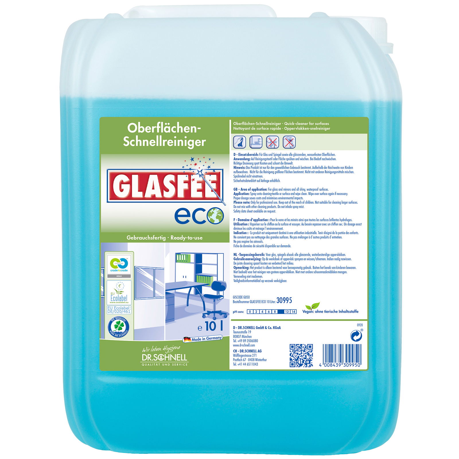 Glasfee eco Glasreiniger