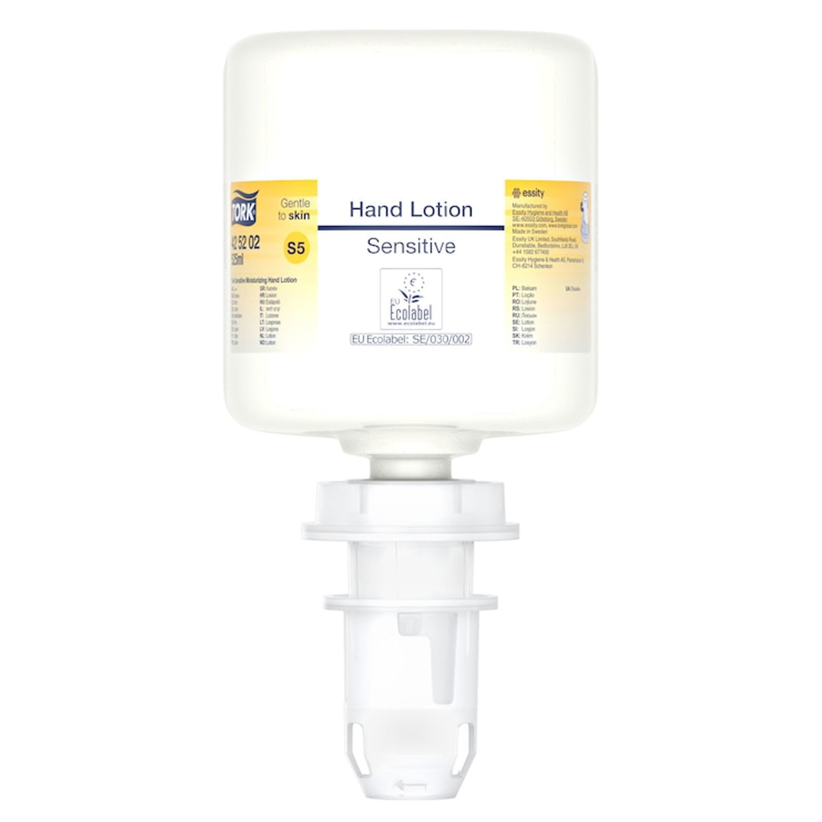 TORK 425202 S5 Sensitive Feuchtigkeitsspendende Mini Handlotion