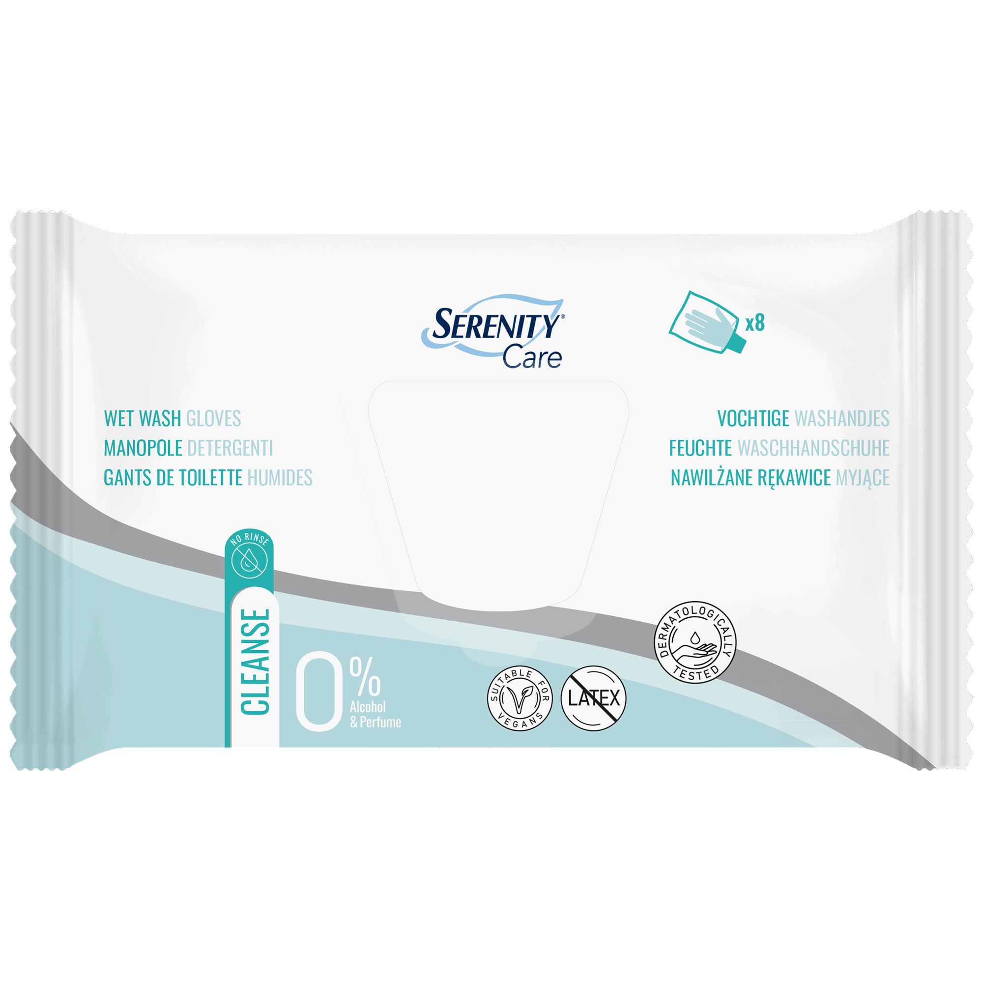 Feuchte Waschhandschuhe | Serenity Care