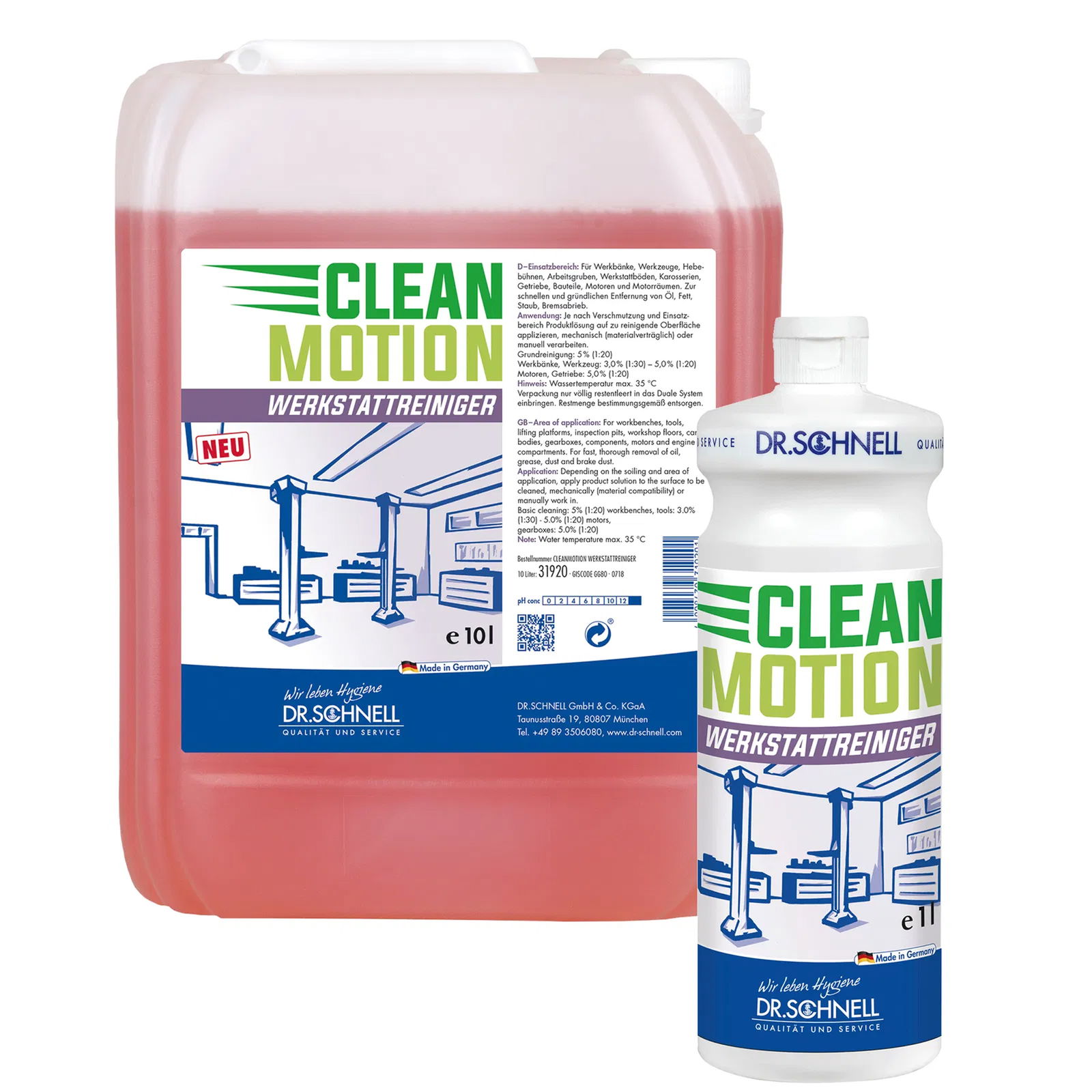 DR. SCHNELL Cleanmotion Werkstattreiniger