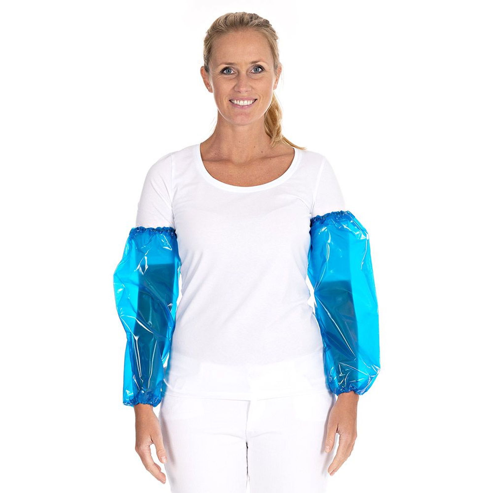 Copri maniche blu EVA