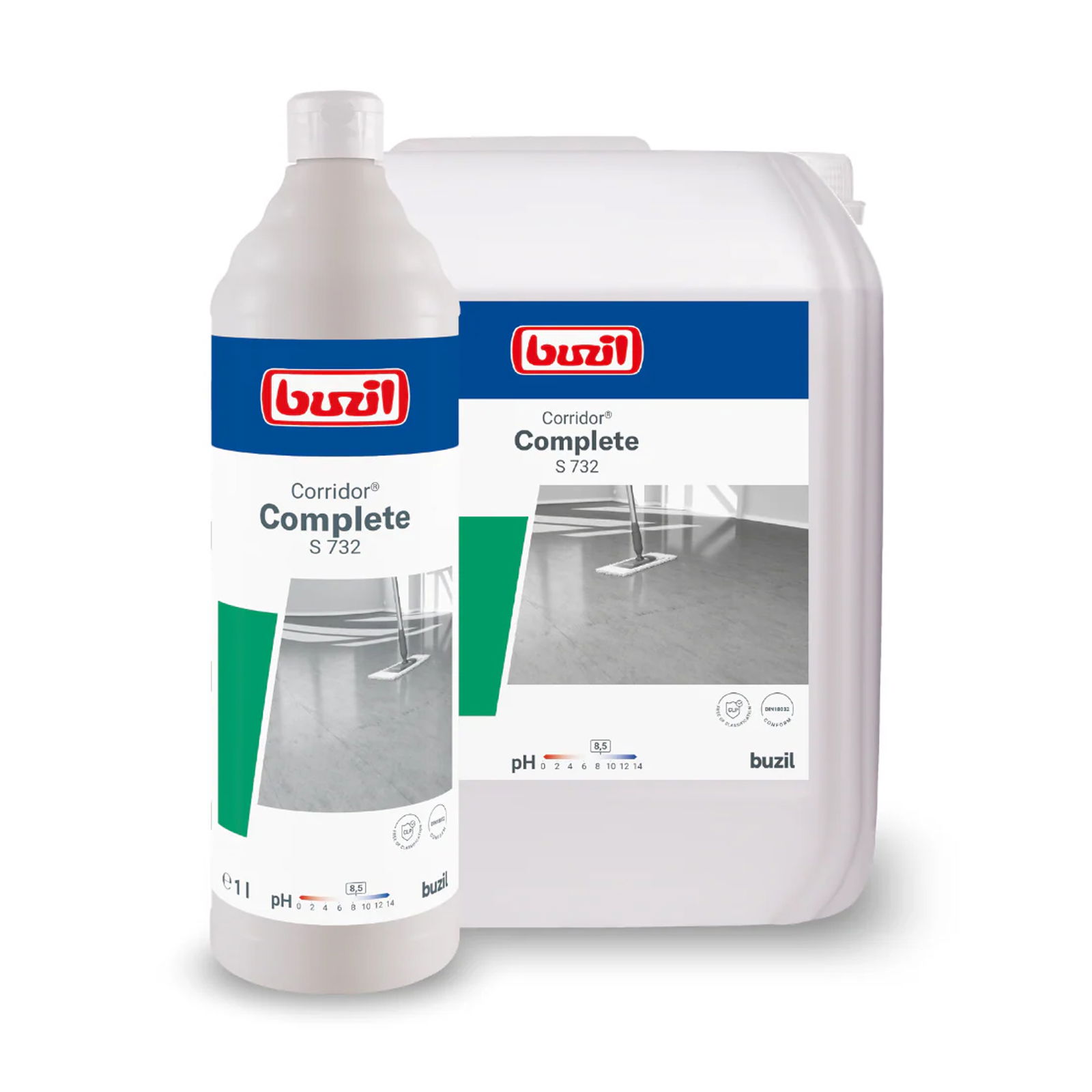Buzil Corridor Complete S732 Glänzende Mehzweckemulsion