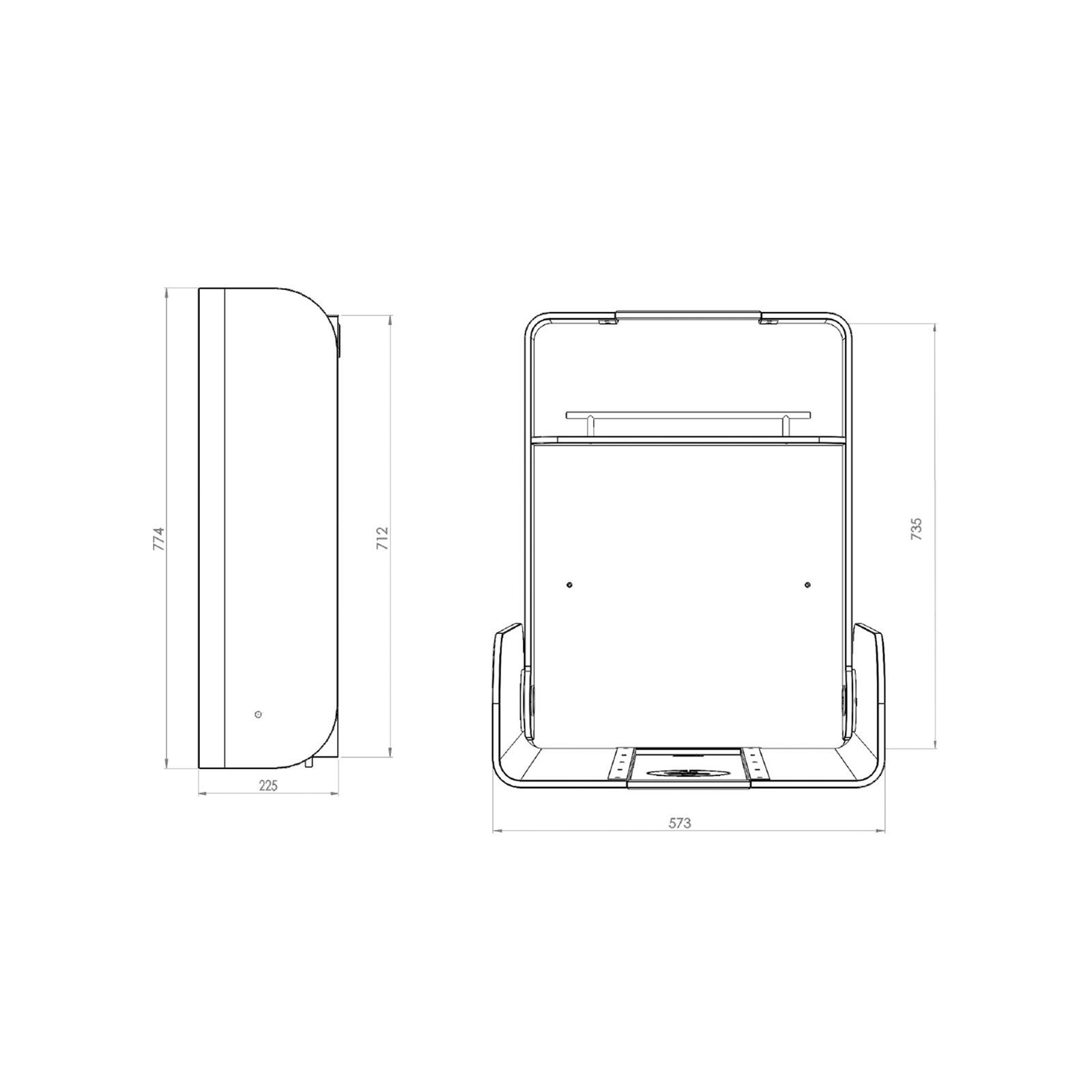 timkid KAWAmidi Zeichnung Masse