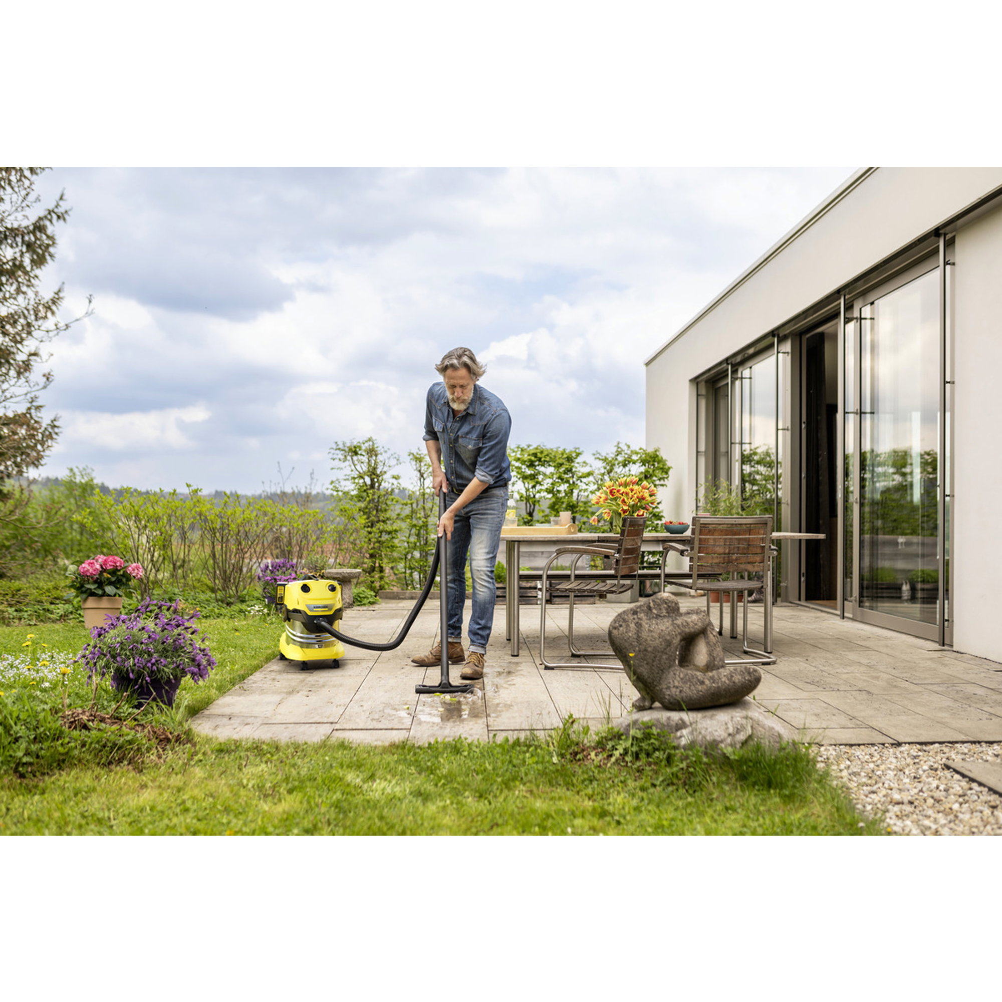 Garten, Staubsauger, Gartenmöbel, Sessel, Patio