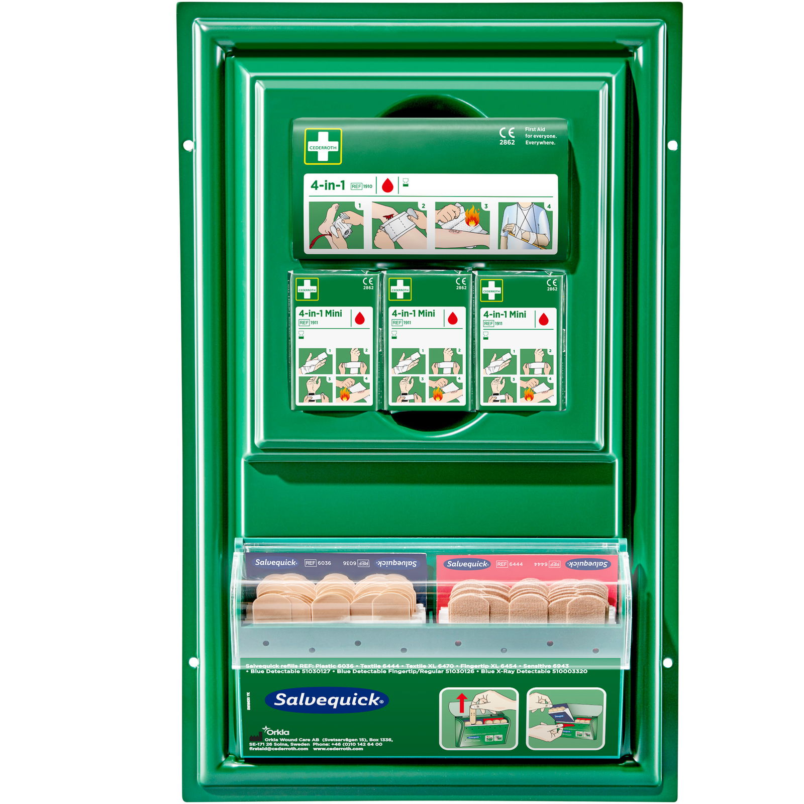 First aid board Cederroth 191400