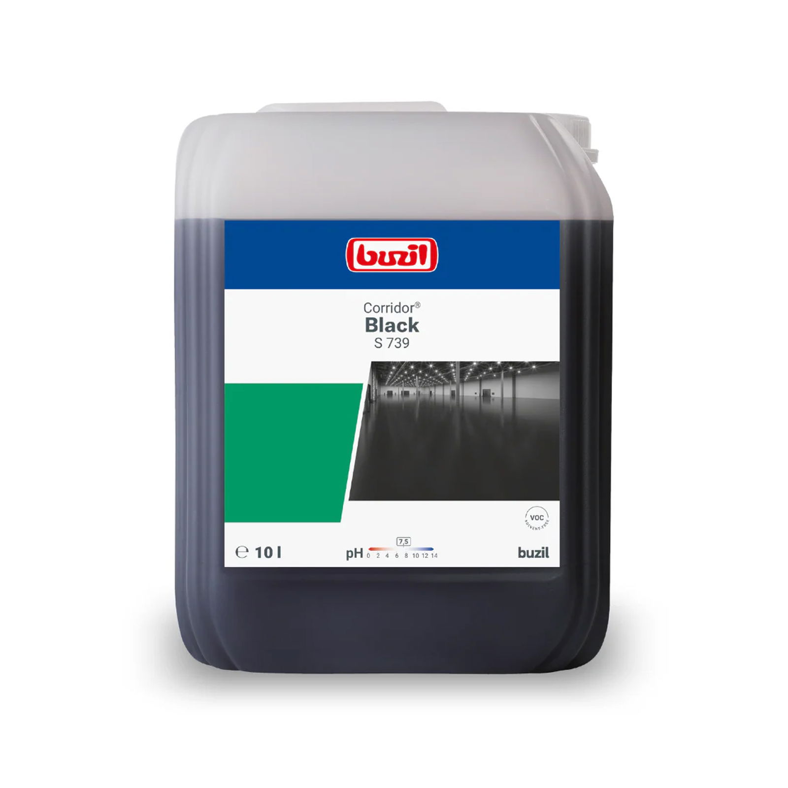 Buzil Corridor Black S739-0010RA Schwarze Dispersion