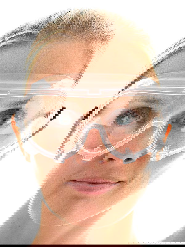 Schutzbrille PVC belüftet