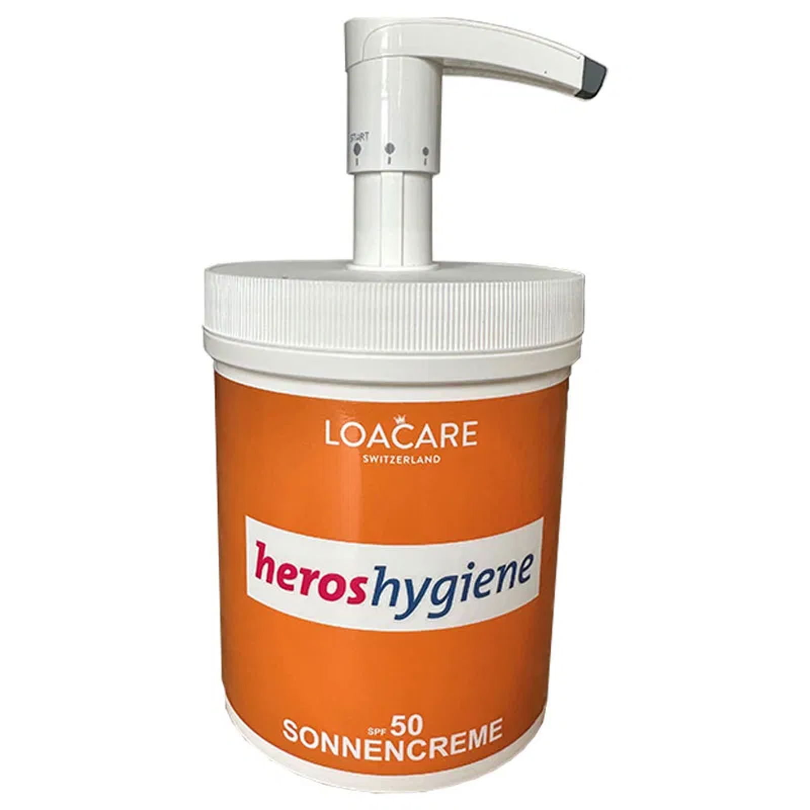 Crema solare SPF 50 1000 ml Swiss Made LOACARE