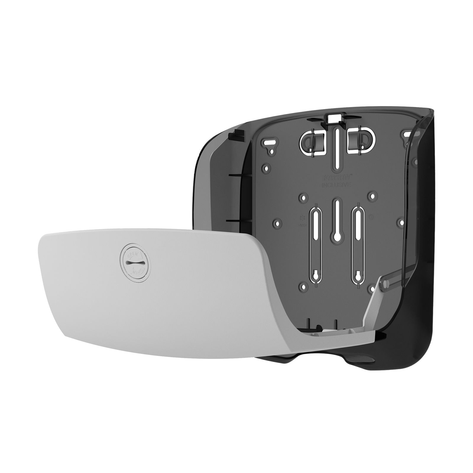 Dispenser di asciugamani di carta Katrin 88942 Inclusive S bianco