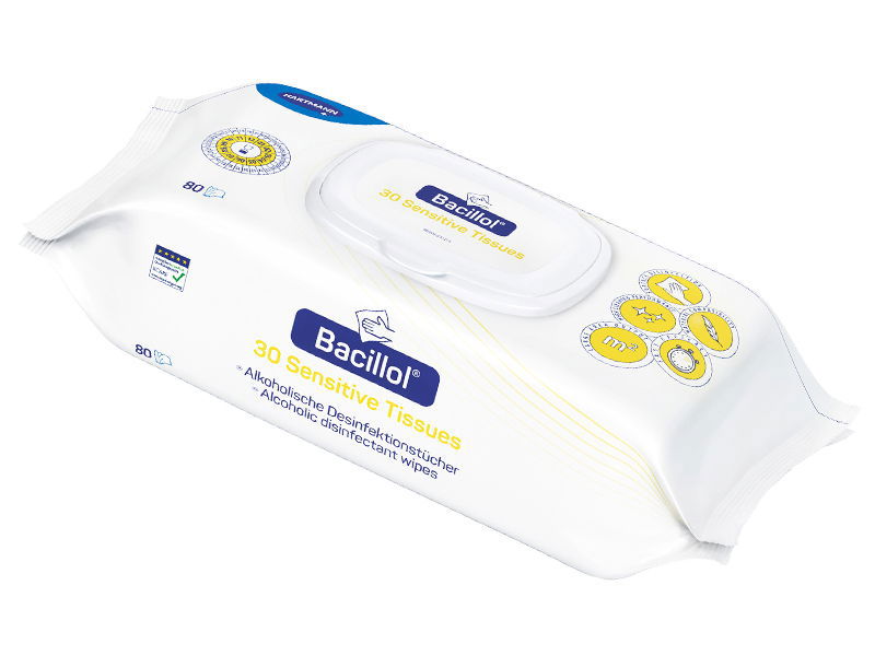 Bacillol 30 Sensitive Tissues Desinfektionstücher