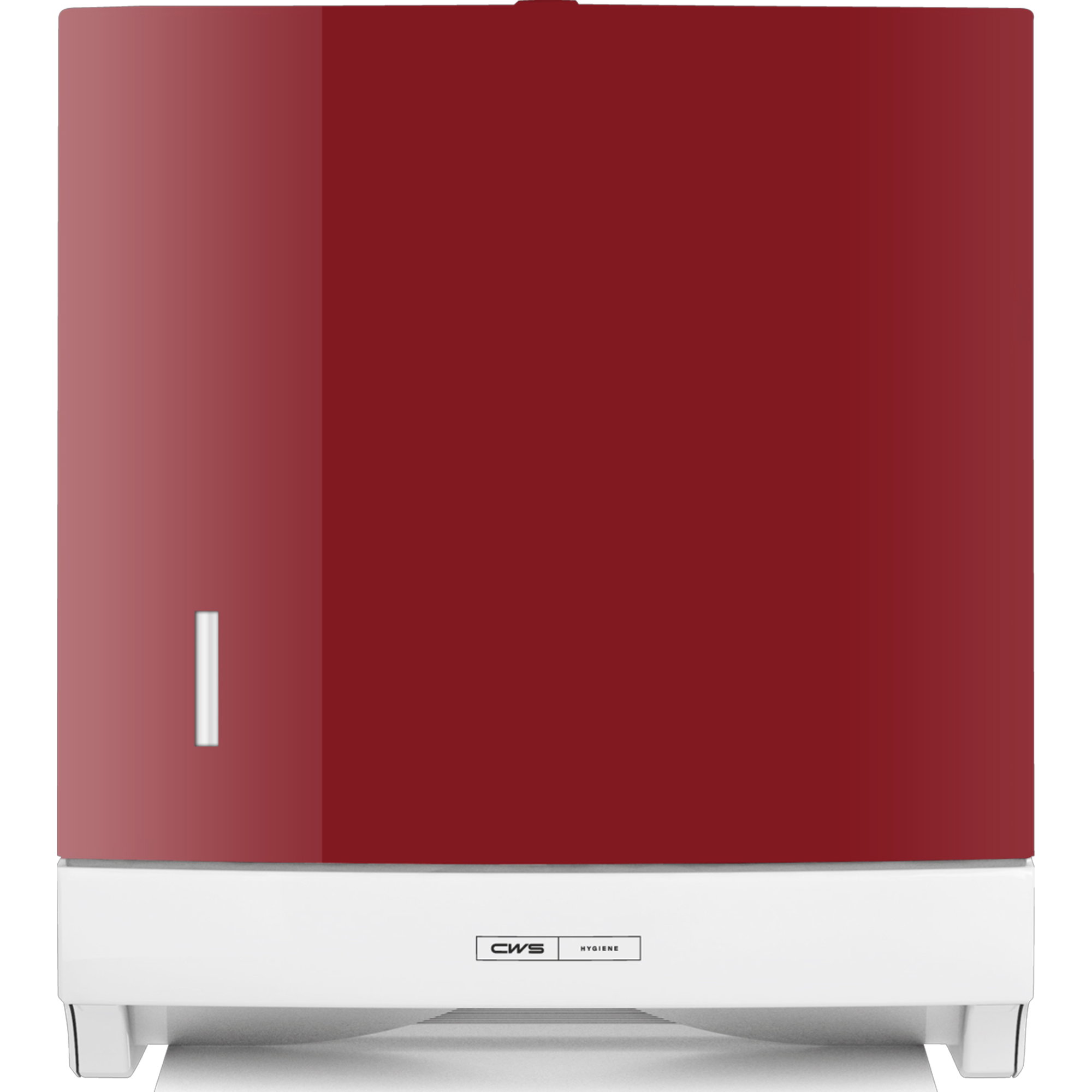Papierhandtuchspender Kunststoff | CWS Paradise Paper Slim Royal Red