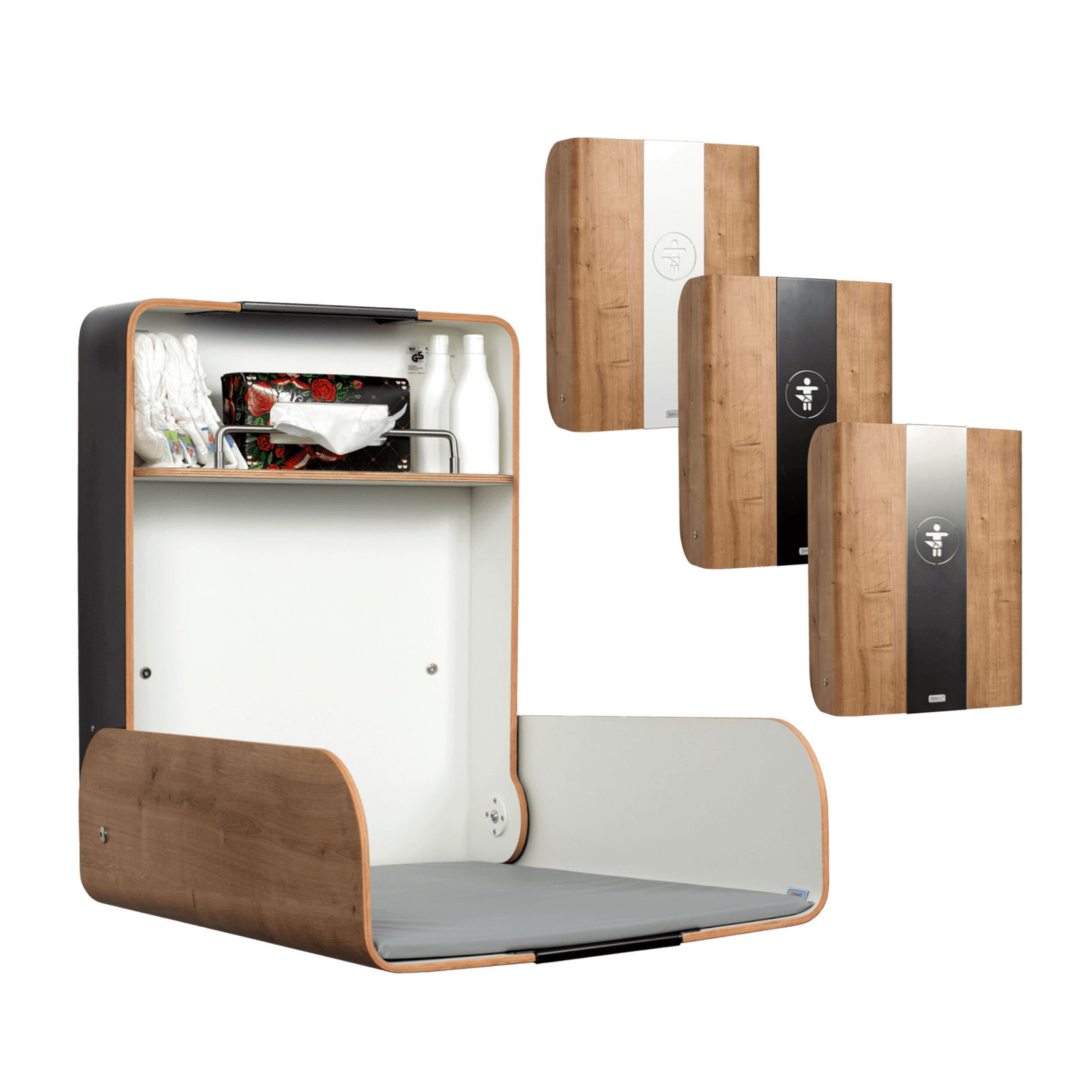 timkid KAWAmidi Wickeltisch Eiche