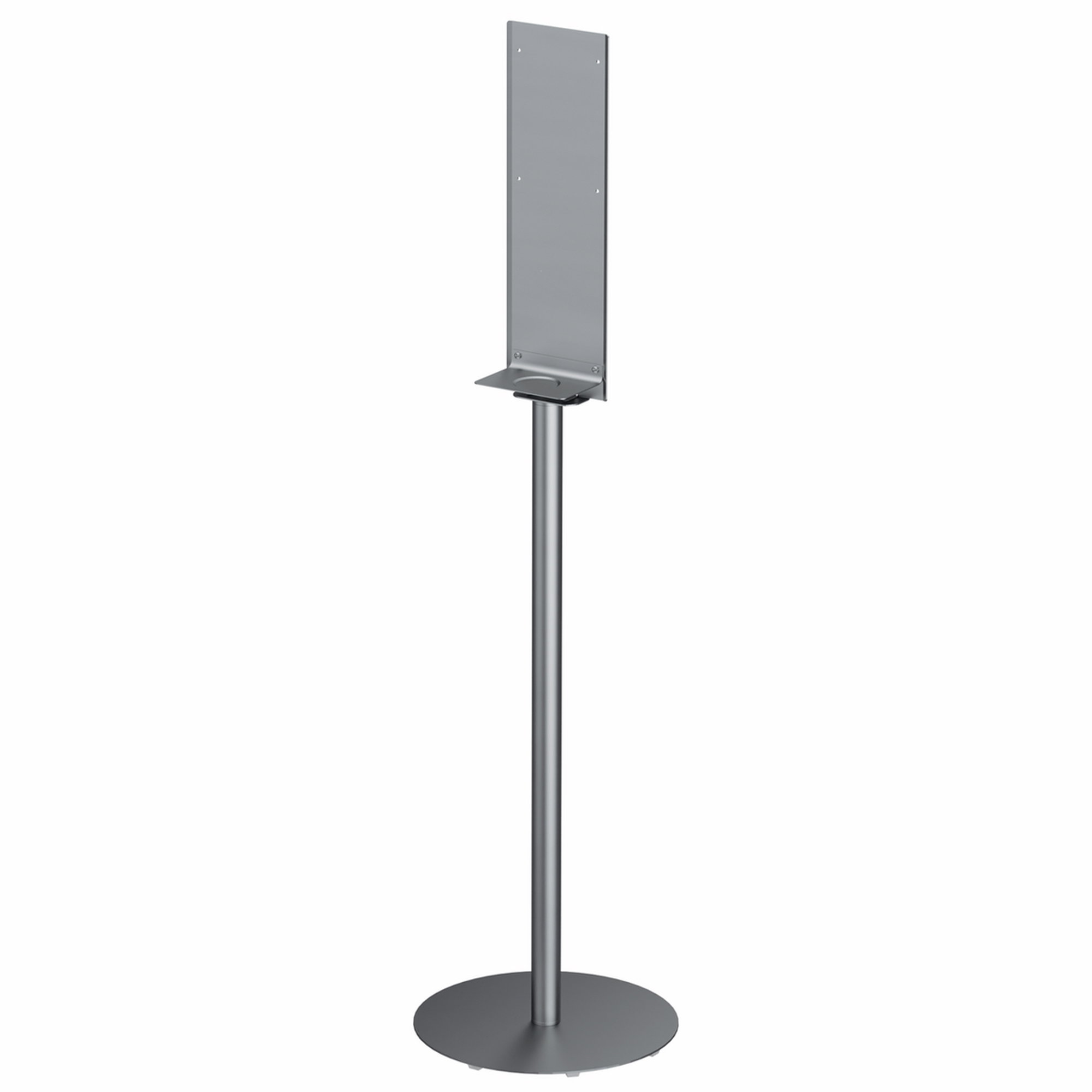 Stativ, Marktstand, Plexi-Plakathalter, Metall, Standfuß