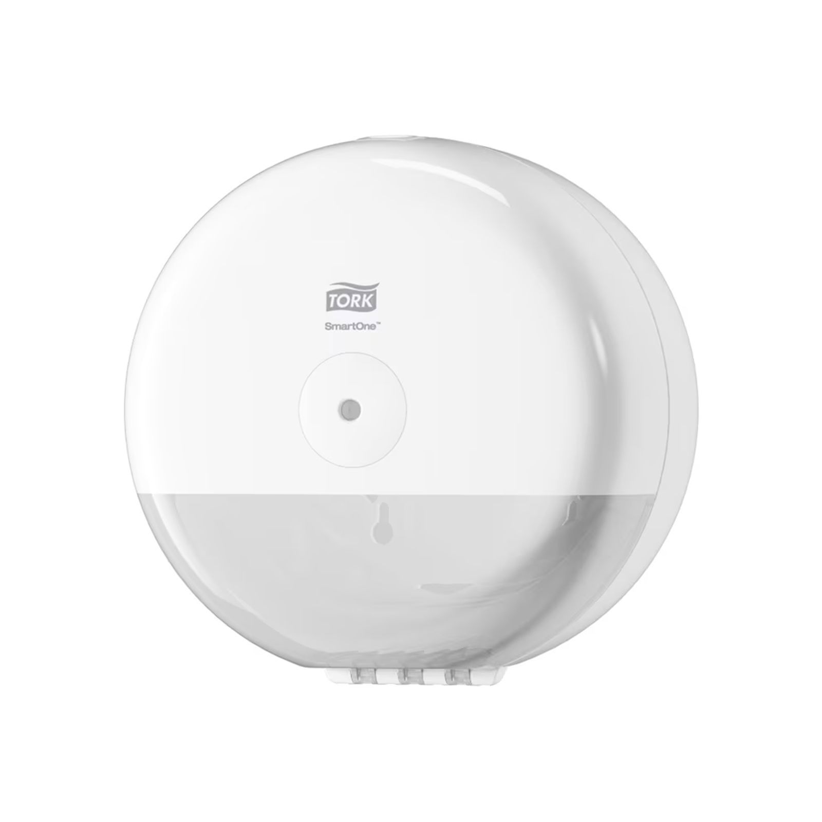 Tork 681000 Toilettenpapierspender T9 SmartOne Mini weiss Seite