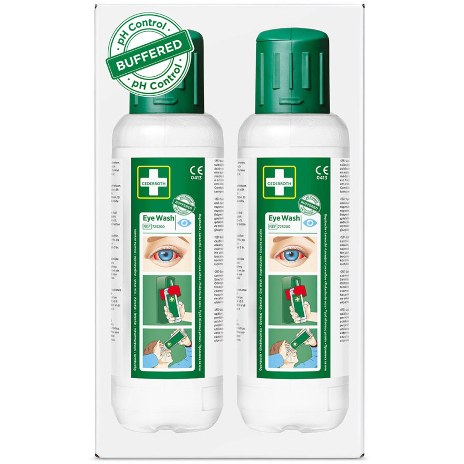 Cederroth Eye Wash 725200, 2-pack, 500 ml