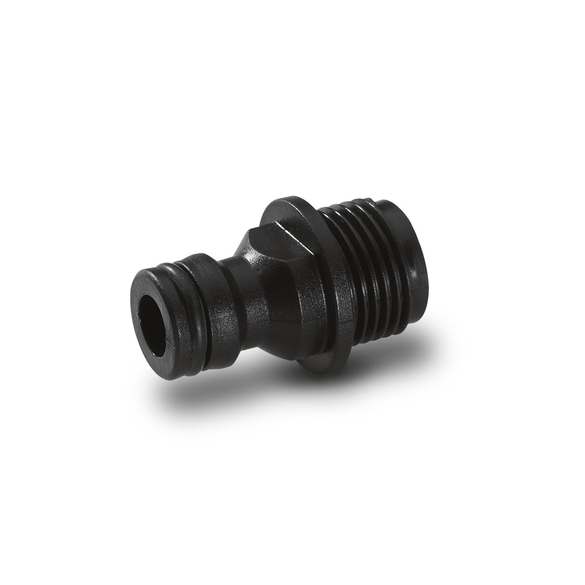 Adapter, PVC, Schlauchanschluss, Internes Gewinde, Schwarz