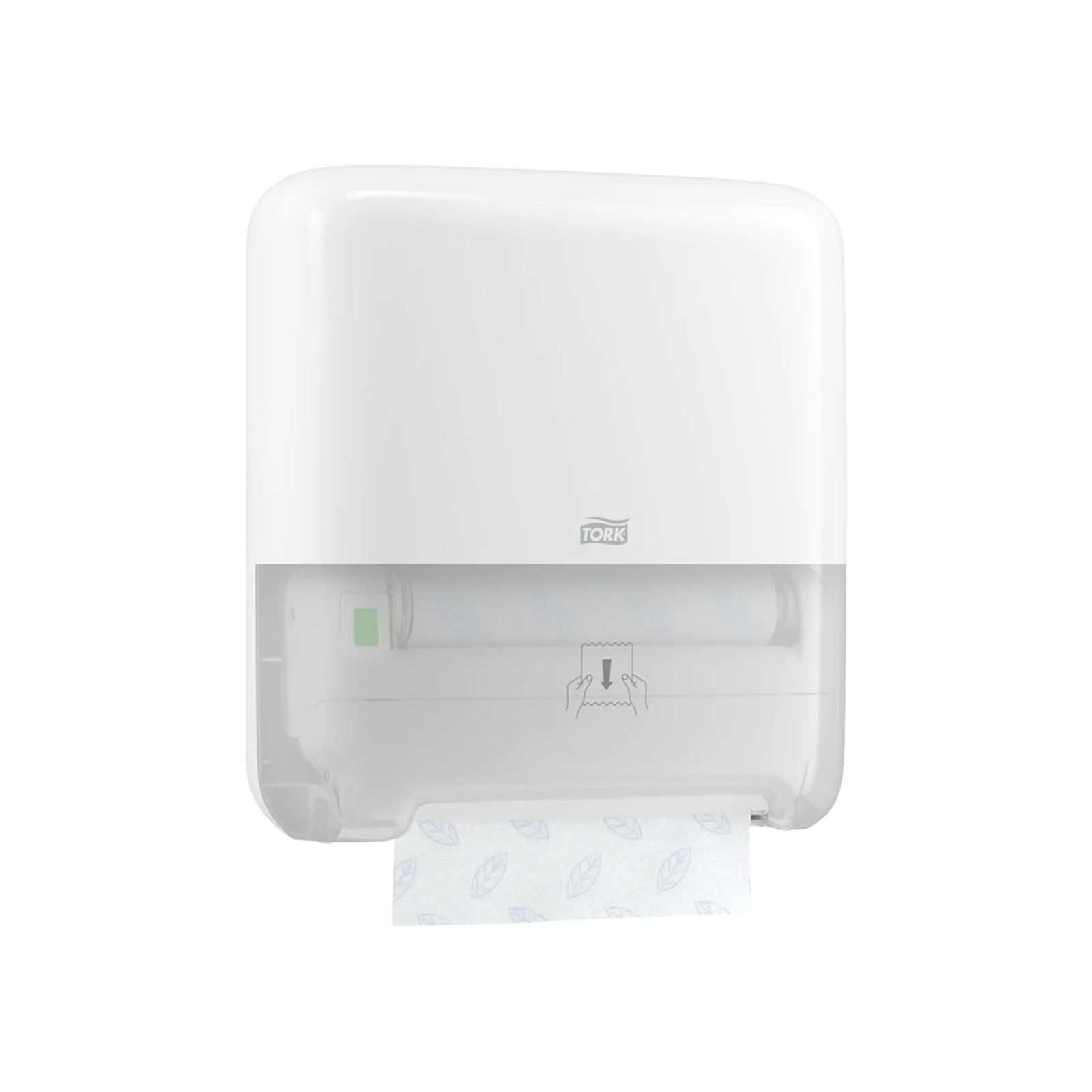 Tork Matic 551000 Rollenhandtuchspender manuell weiss Seite