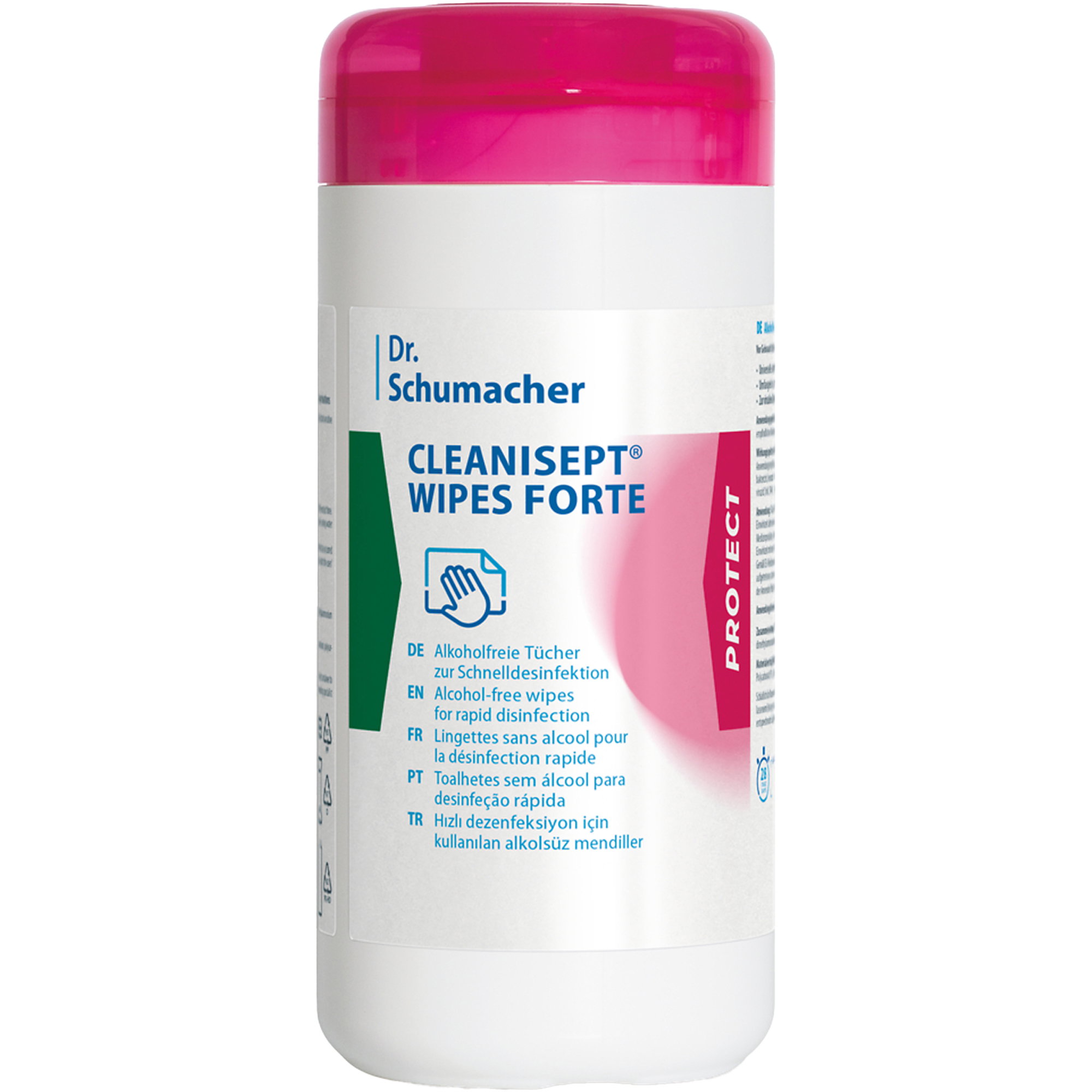 Desinfektionstücher | Dr. Schumacher Cleanisept Wipes Forte