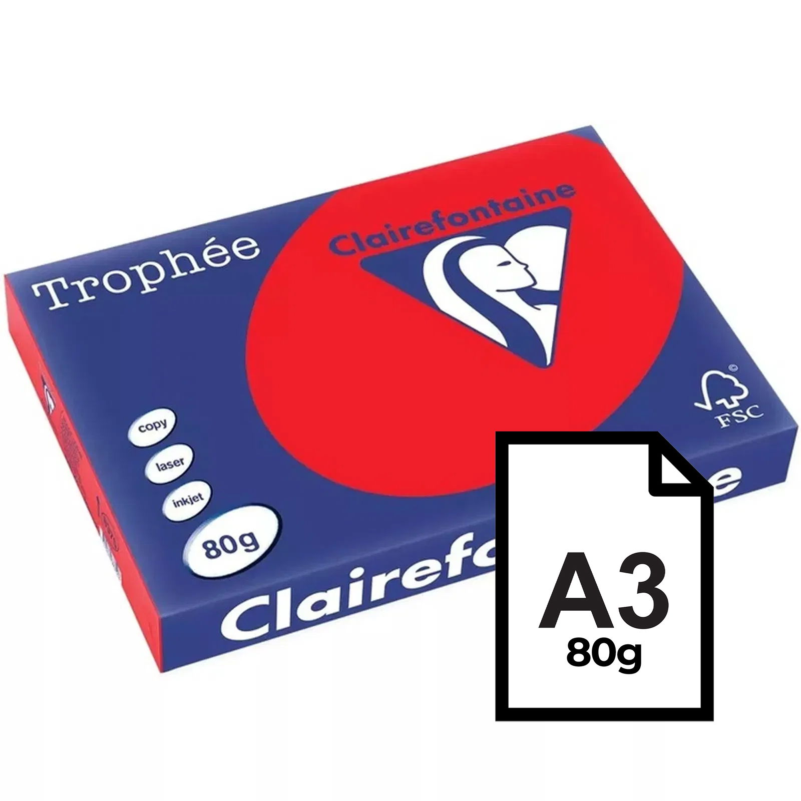 Kopierpapier Trophée Clairefontaine  | A3 | 80 g