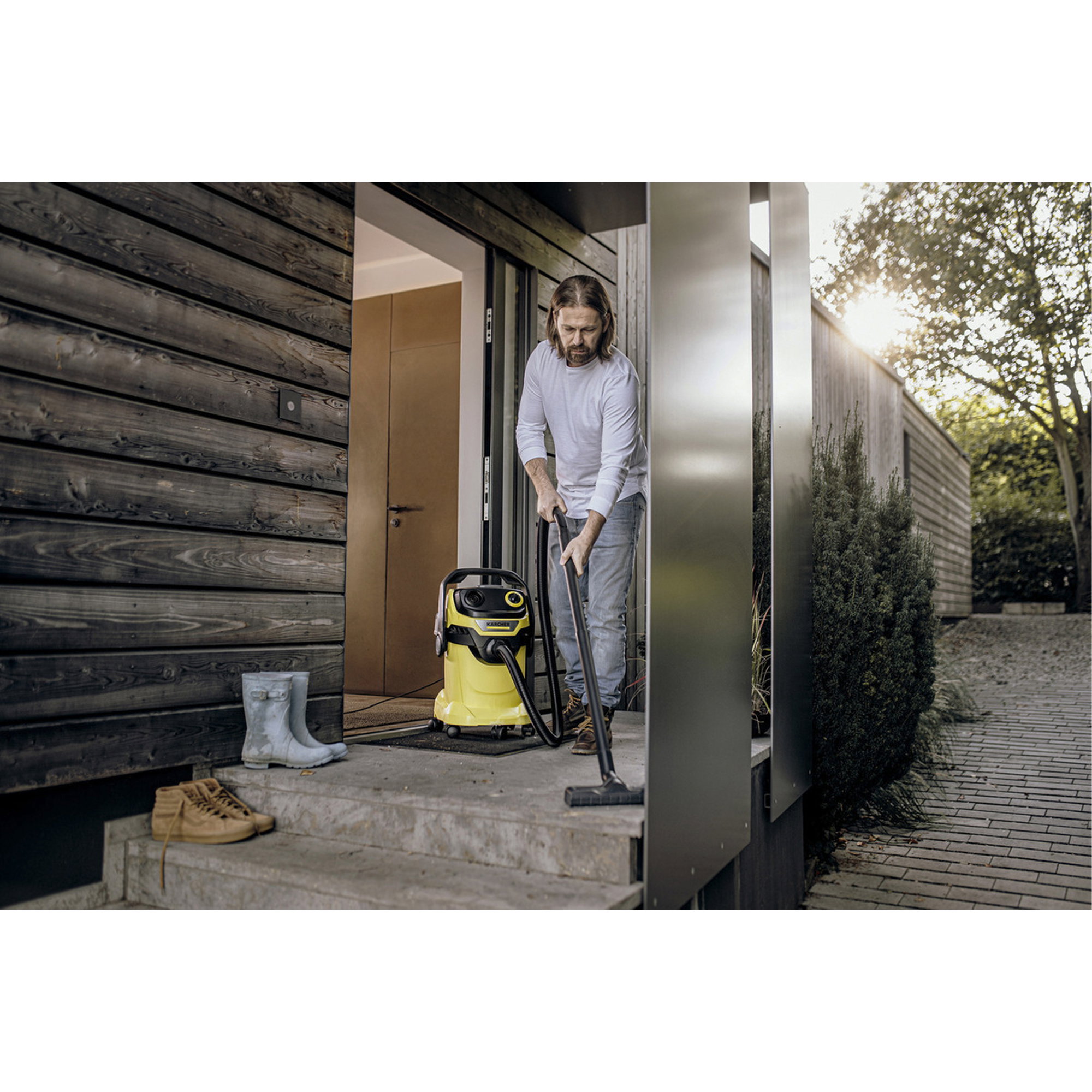 Kärcher, Waschsauger, Hausreinigung, Gartenpflege, Gelb