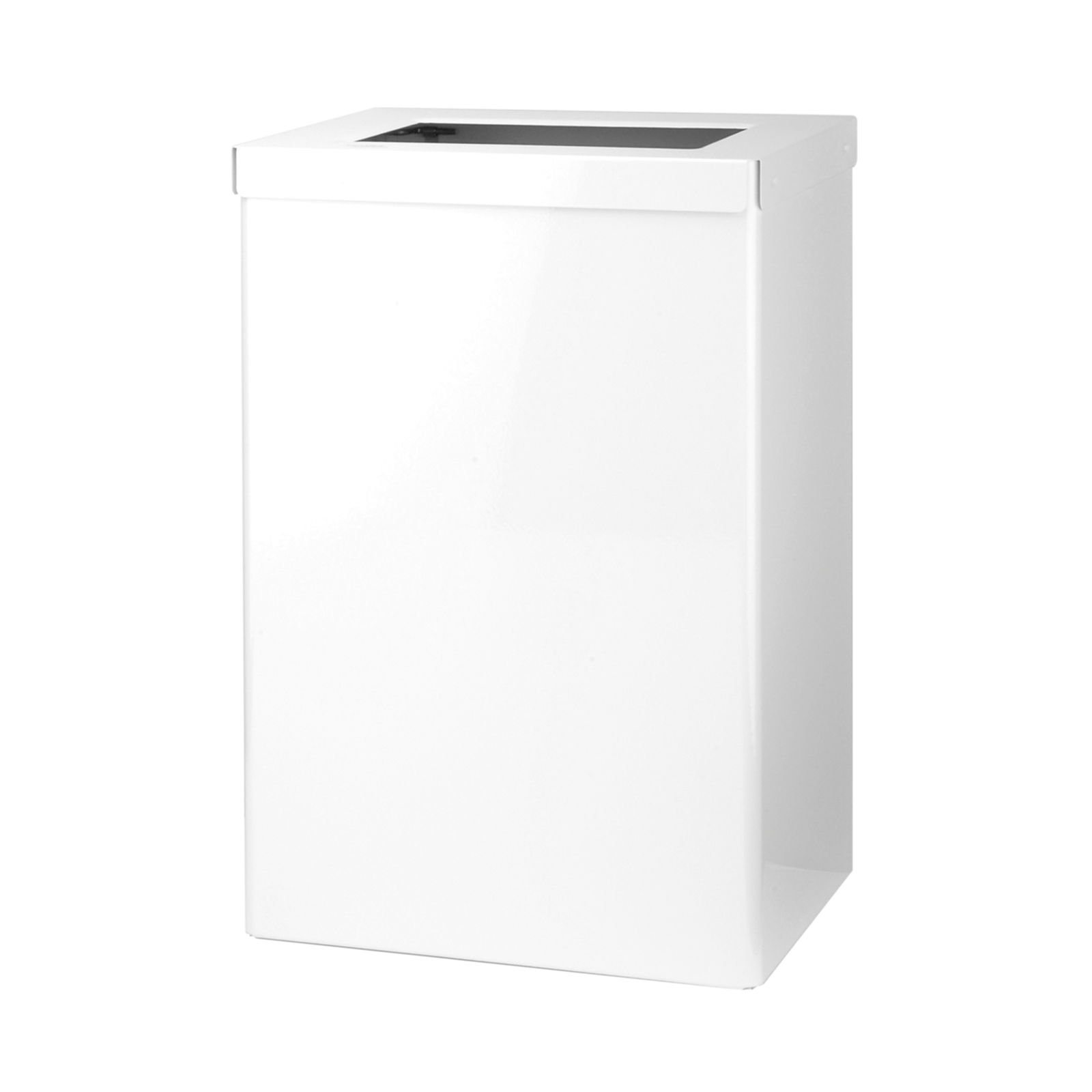 Ophardt 1413895 Abfalleimer offen 50 Liter Edelstahl weiss EBU 50 P IW