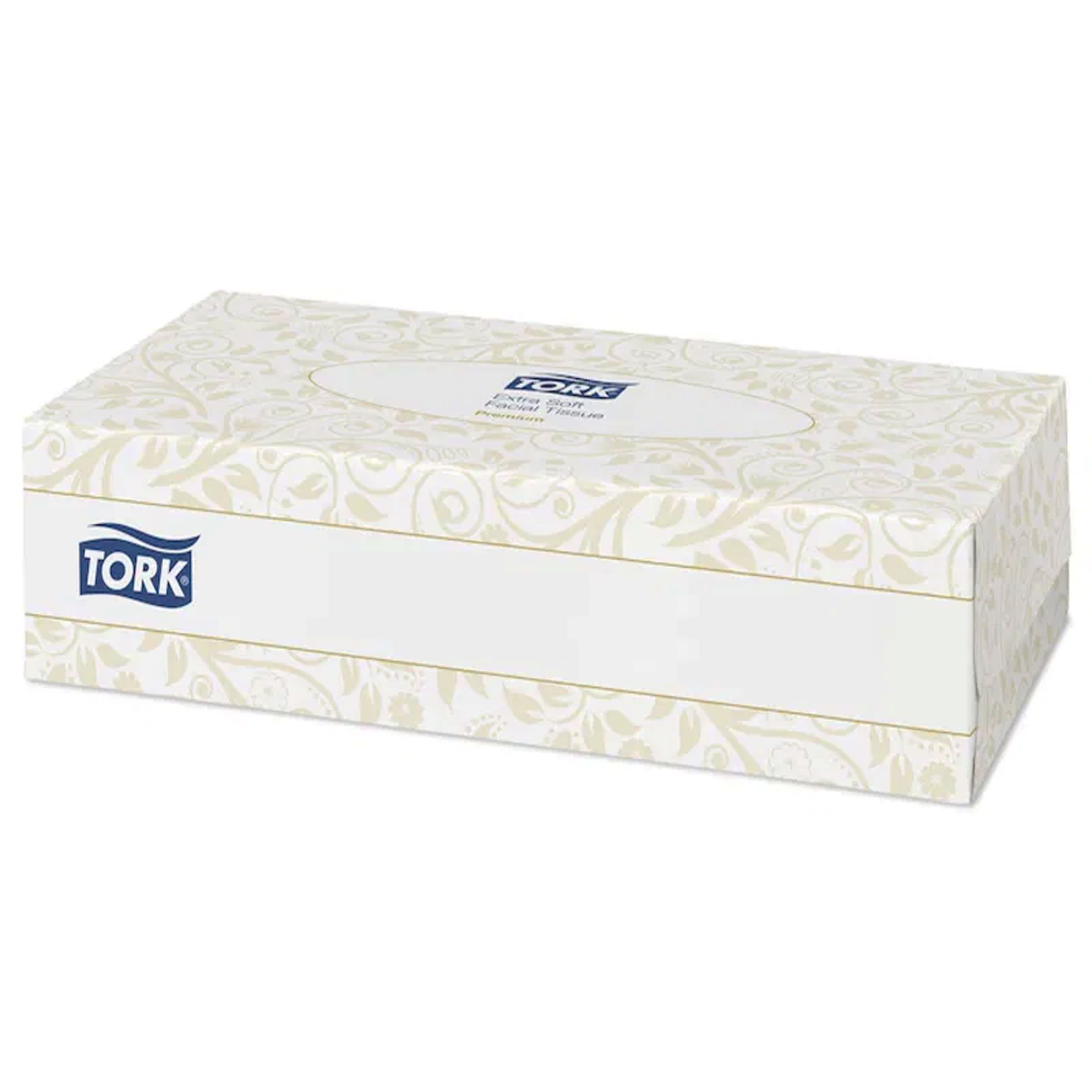 TORK 140280 F1 extra weiche Kosmetiktücher 2-lagig Zellstoff 100 Blatt