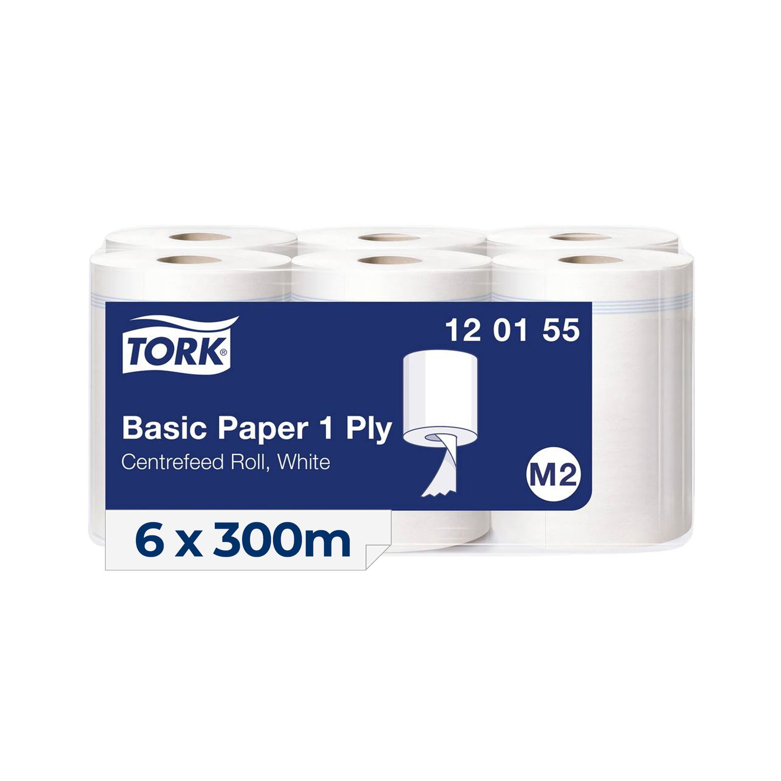 Tork 120155 Papierwischtücher M2 Standard 1-lagig