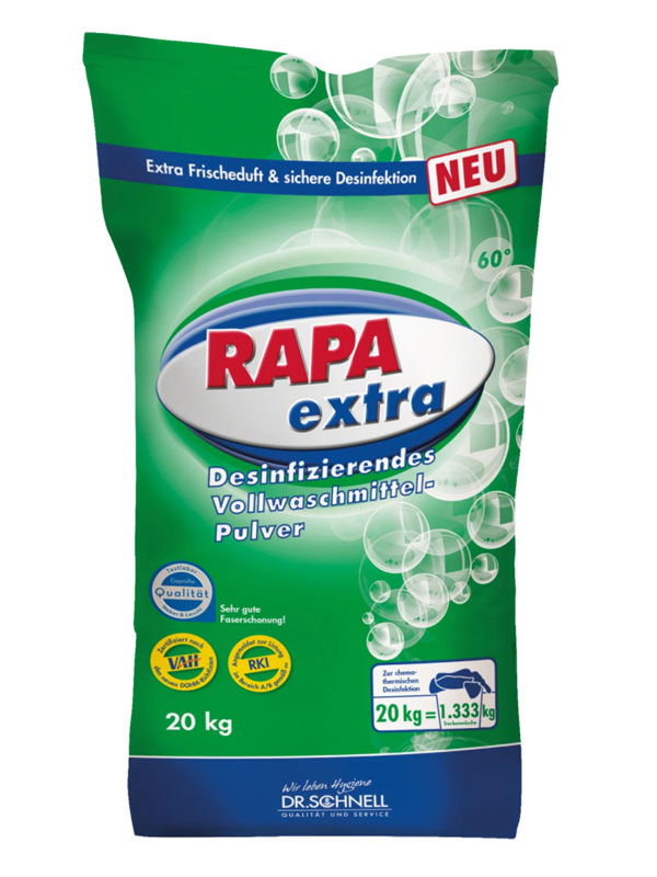 RAPA EXTRA desinfizierendes Vollwaschmittel 20kg