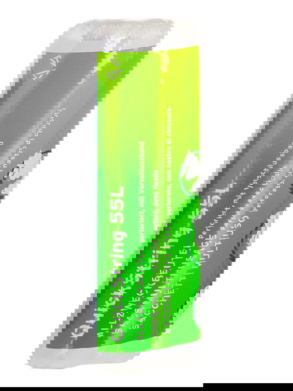 Abfallsäcke transparent mit Verschlussband