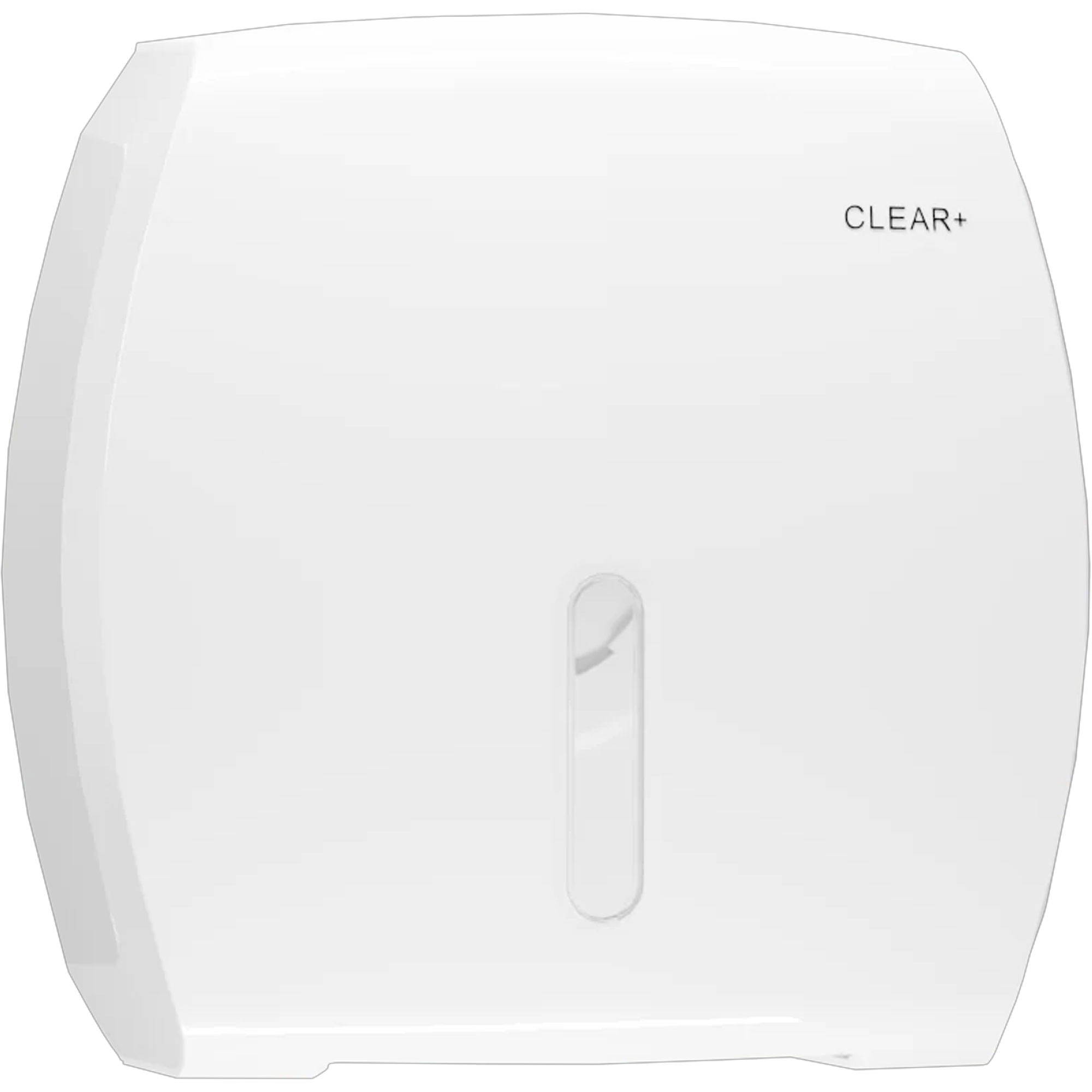 Toilettenpapierspender | für Jumborollen | Kunststoff | Clear+