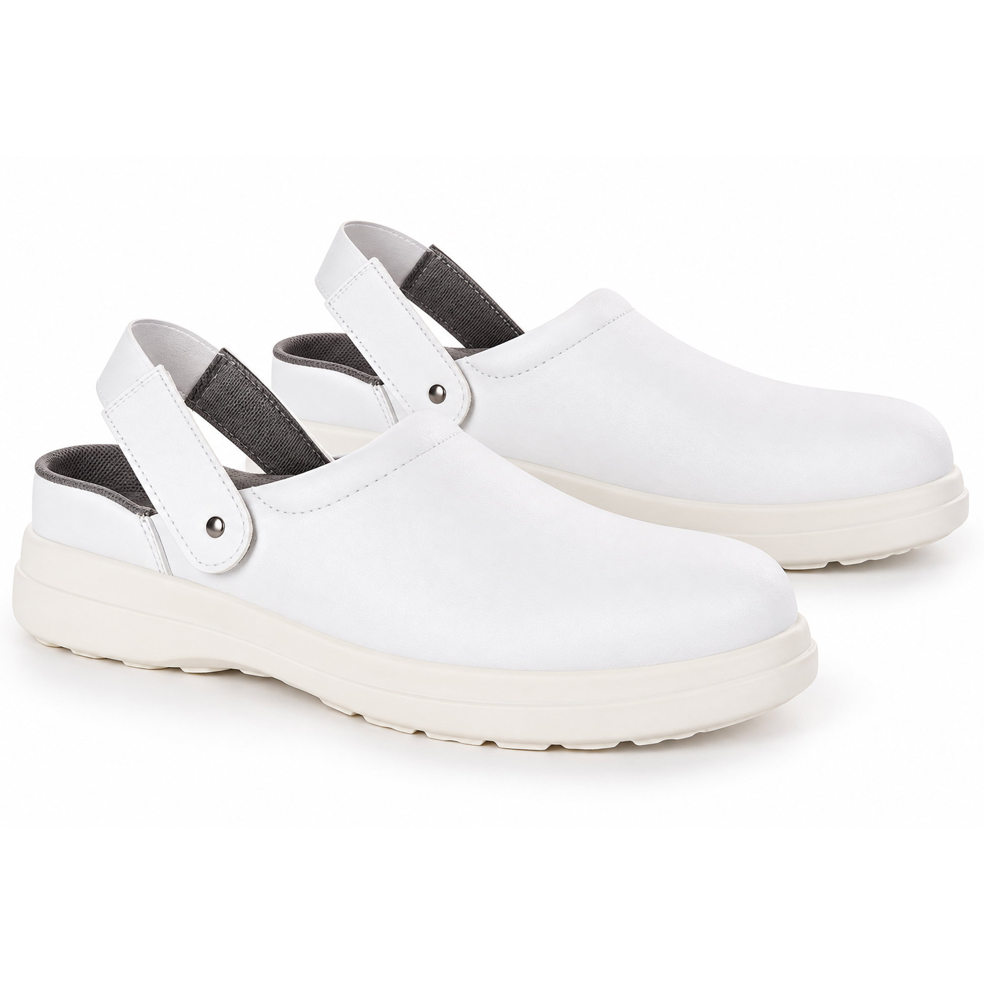 Sicherheitsschuhe SB | Mikrofaser | Clogs SB A E SRC mit Schutzkappe