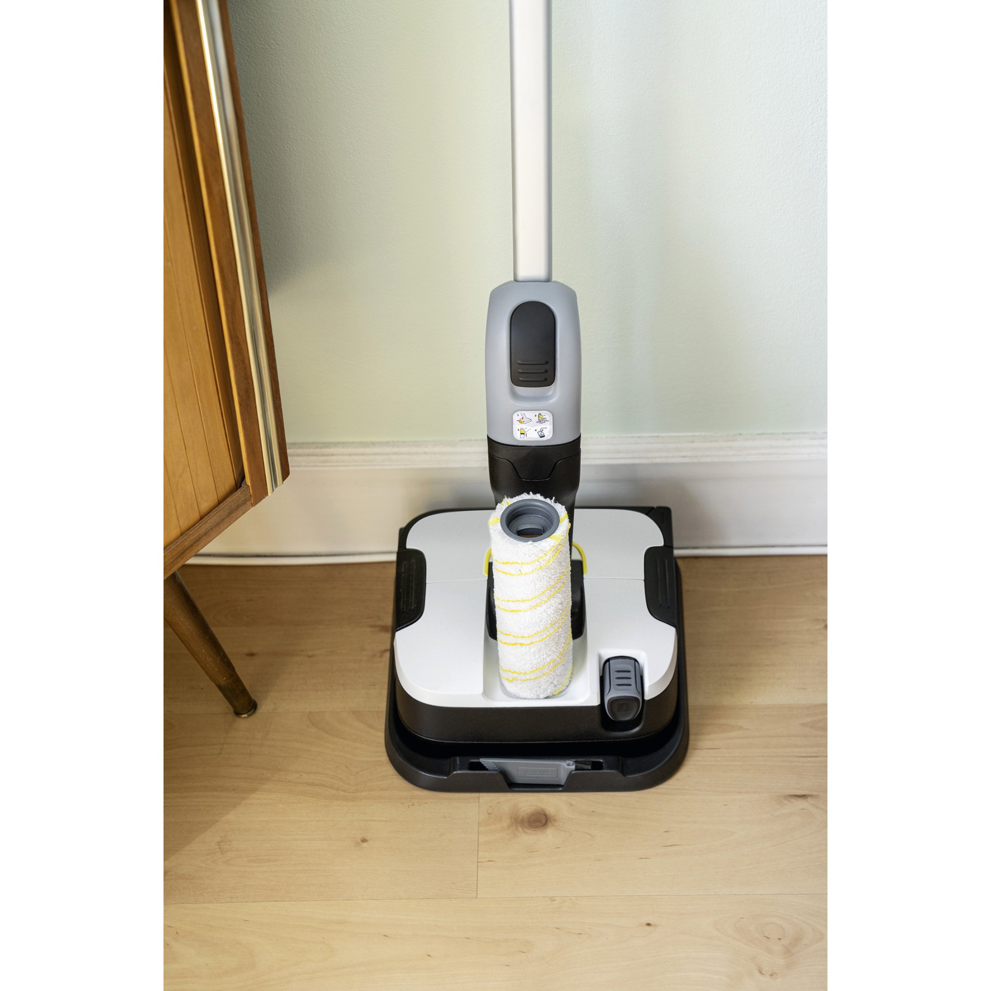 Moppensystem, Wischmopp, Bodenreiniger, Roller, Griffansauber