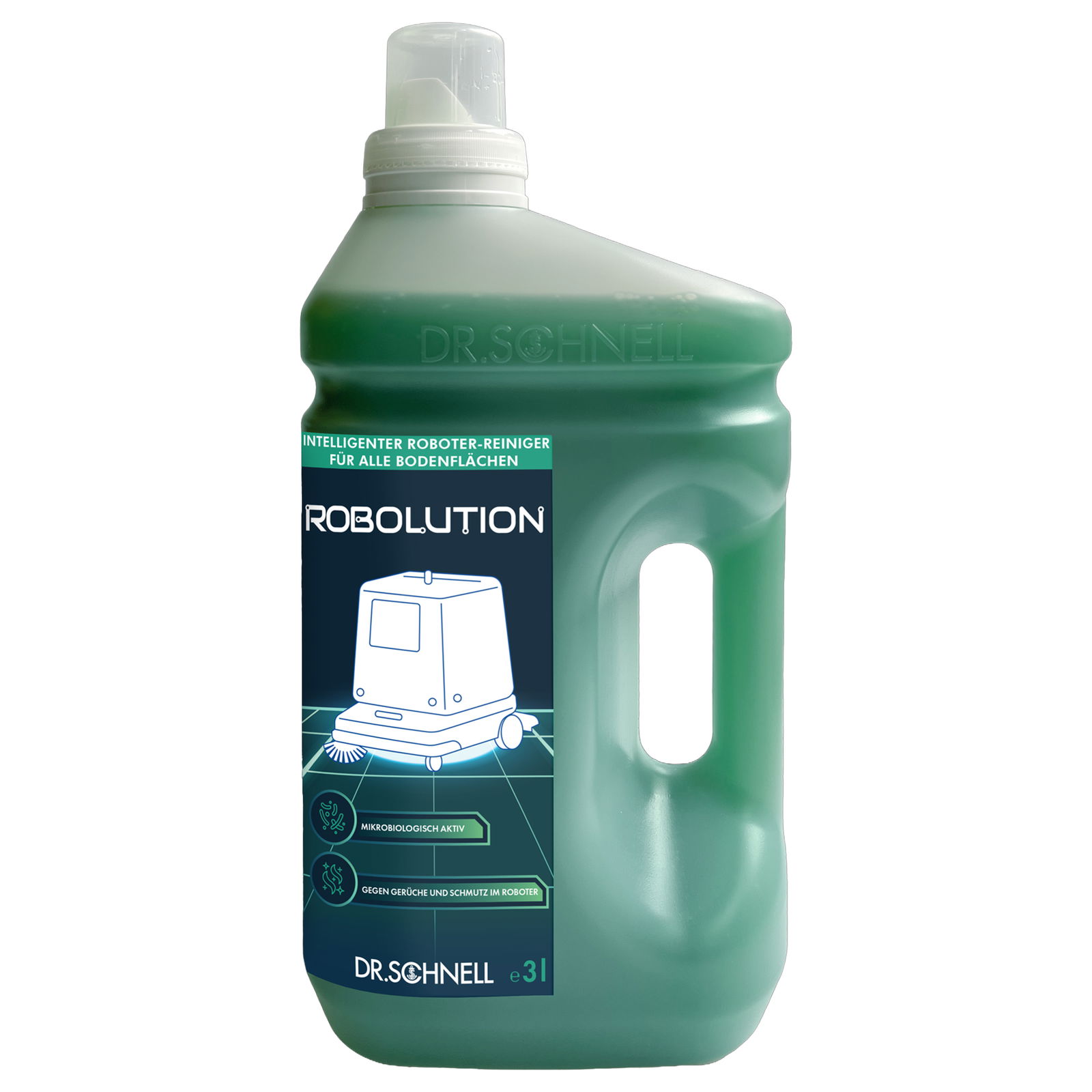 Dr. Schnell Robolution Bodenreiniger für Reinigungsroboter 3 Liter